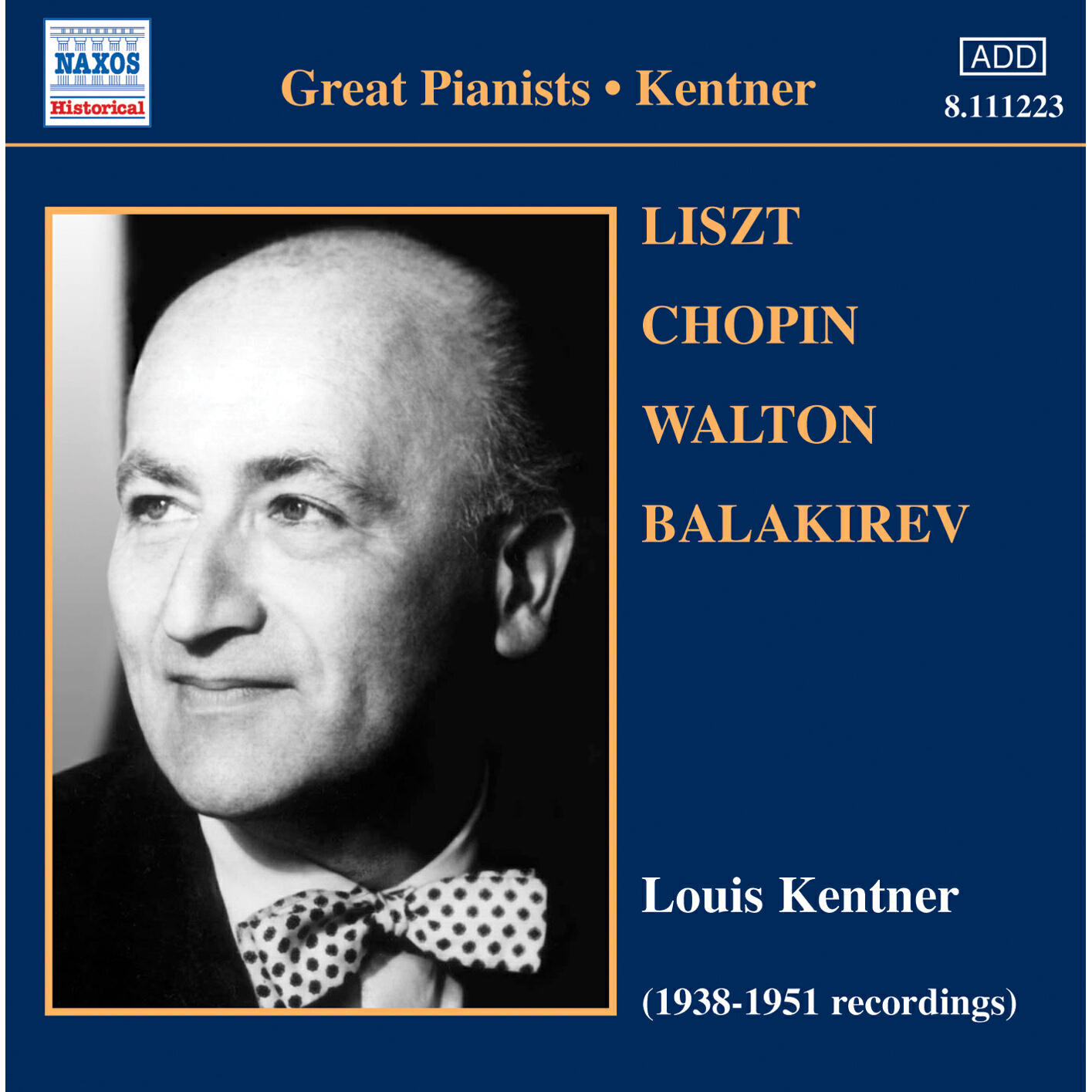 Релиз Balakirev: Piano Sonata / Liszt: Apres Une Lecture Du Dante (Kentner) (1938-1951)