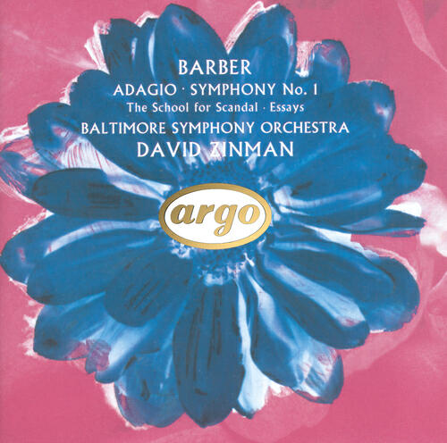 Релиз Barber: Adagio; Symphony No.1 etc.