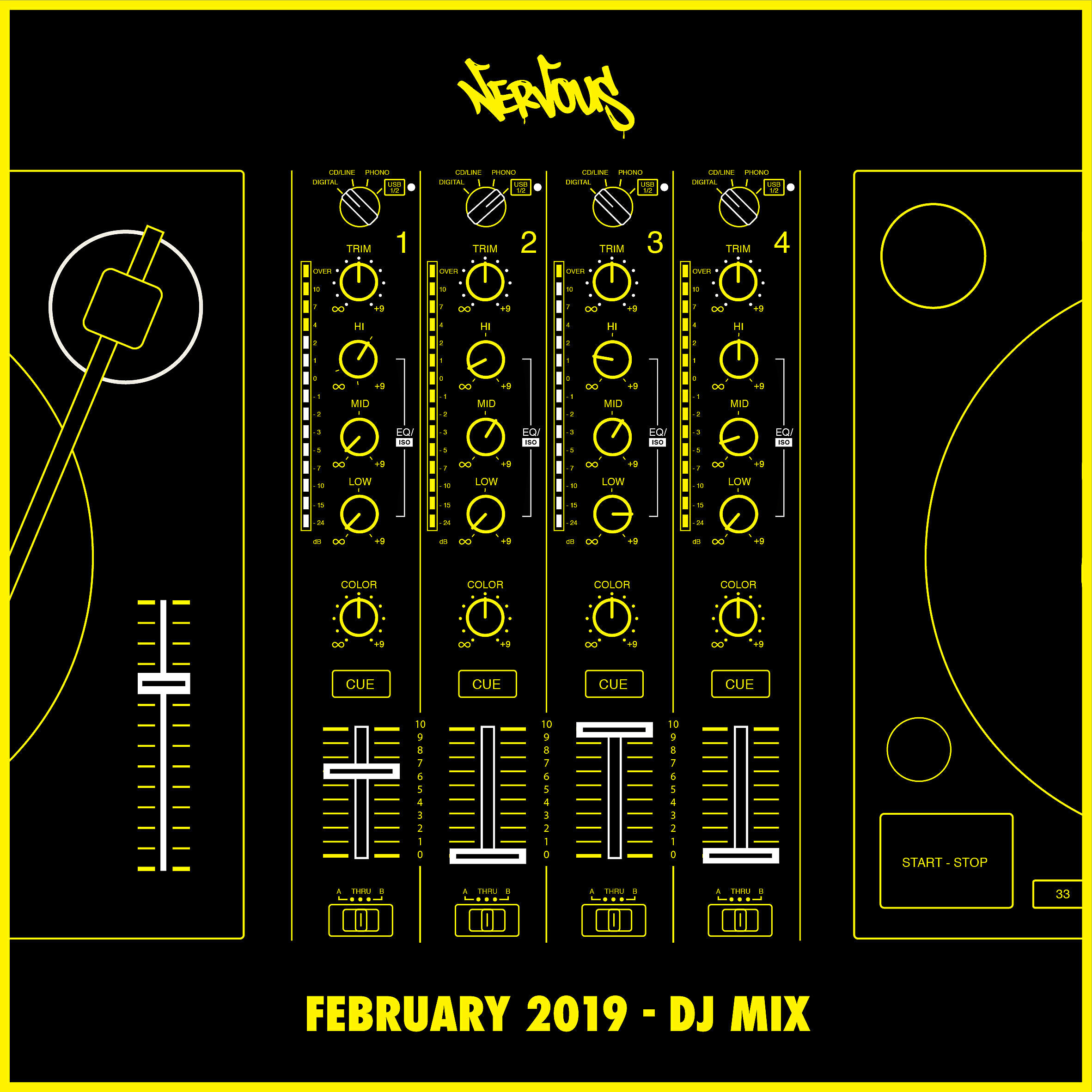 Релиз Nervous February 2019 (DJ Mix)