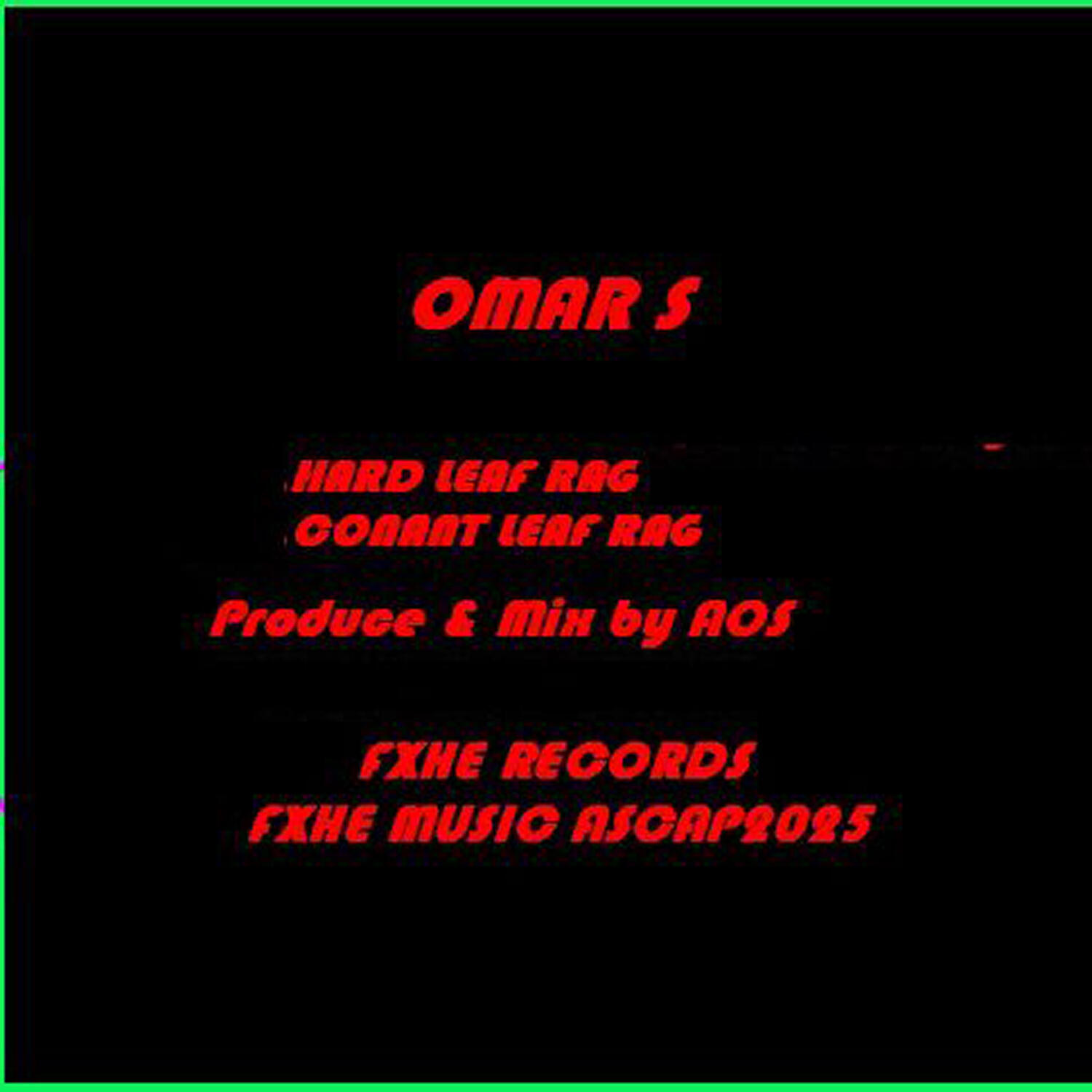Релиз Conant Leaf Rag (AOS891)