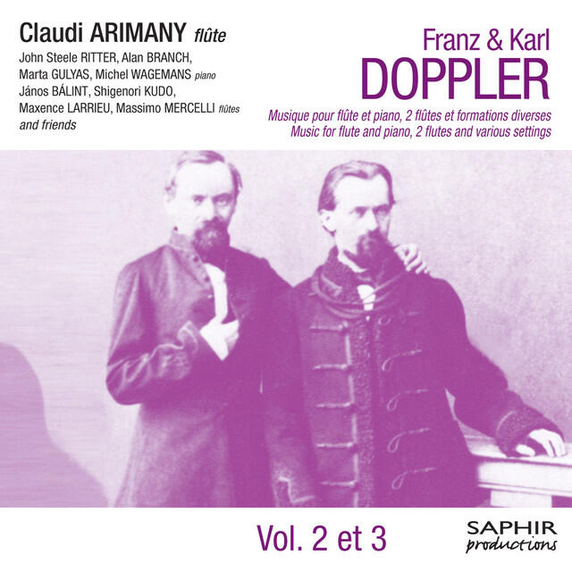 Релиз Doppler: Musique pour flûte et piano, deux flûtes et formations diverses (Vol. 2 & 3)