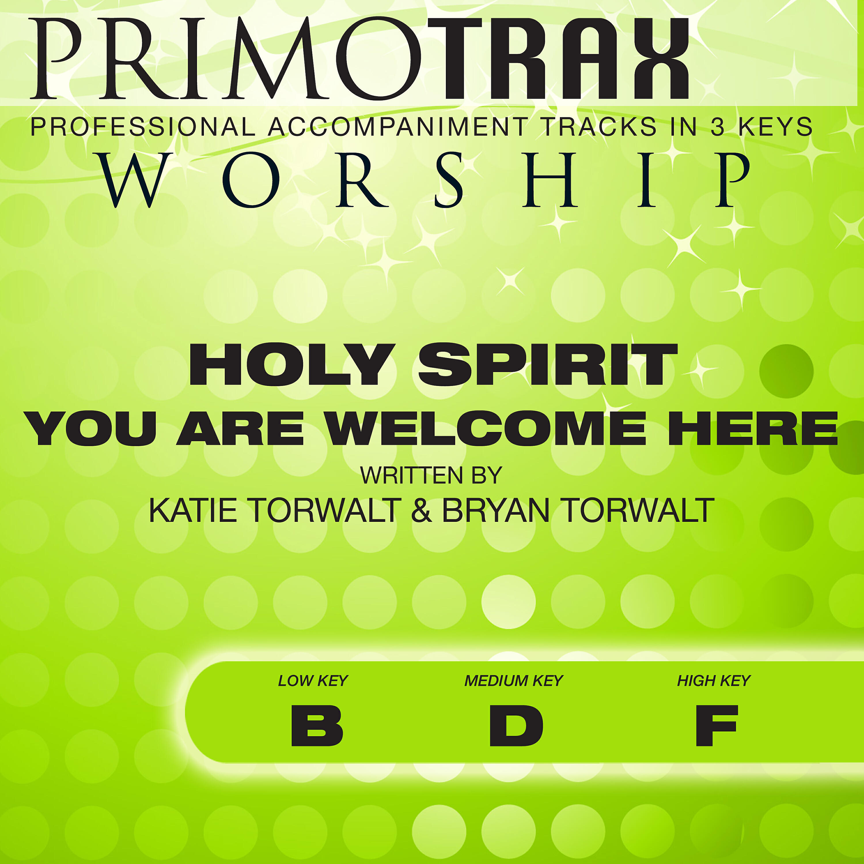 Релиз Holy Spirit You Are Welcome Here (Worship Primotrax) [Performance Tracks] - EP