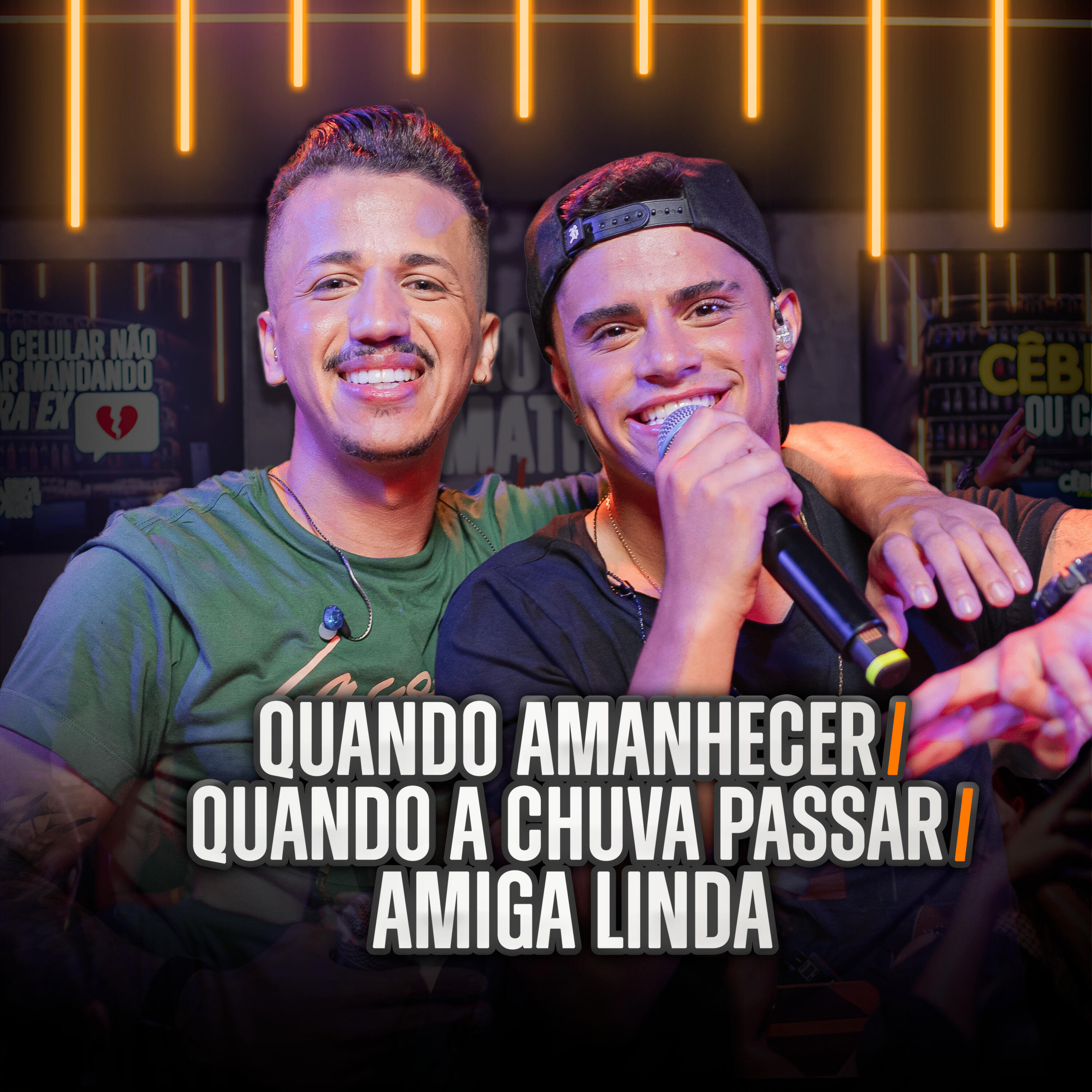 Релиз Quando Amanhecer / Quando a Chuva Passar / Amiga Linda