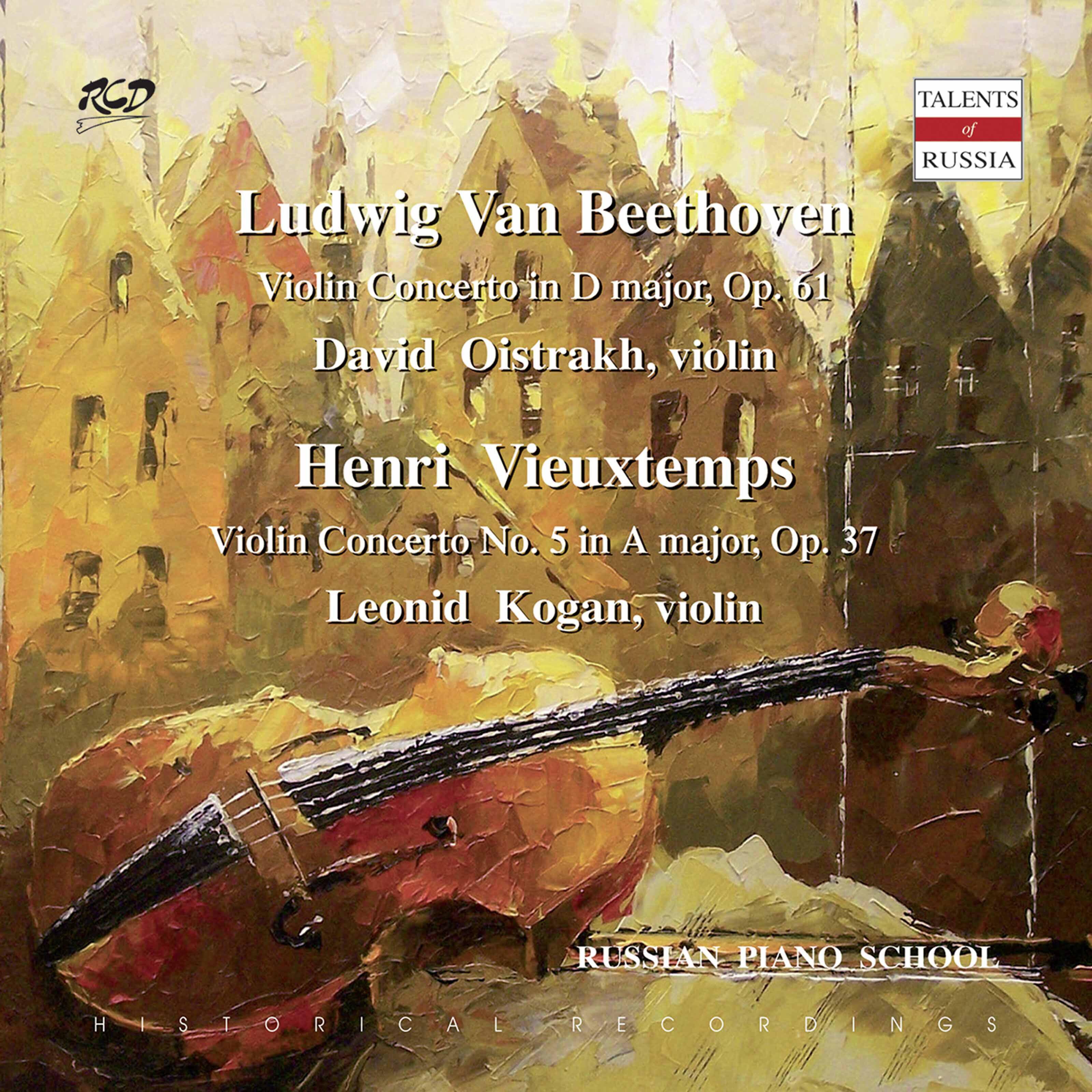 Релиз Beethoven & Vieuxtemps: Violin Concertos