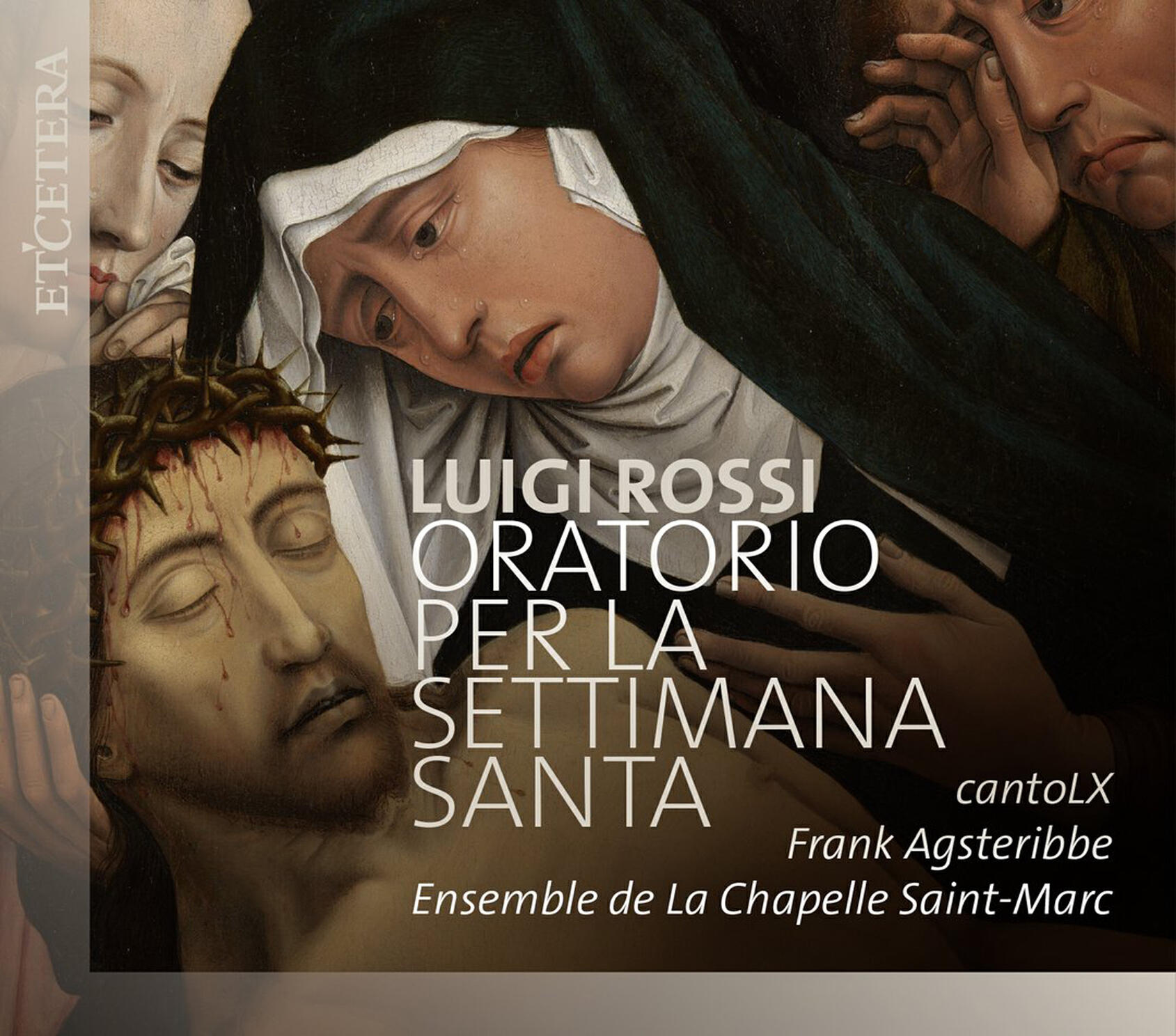 Релиз Rossi: Oratorio per la Settimana Santa