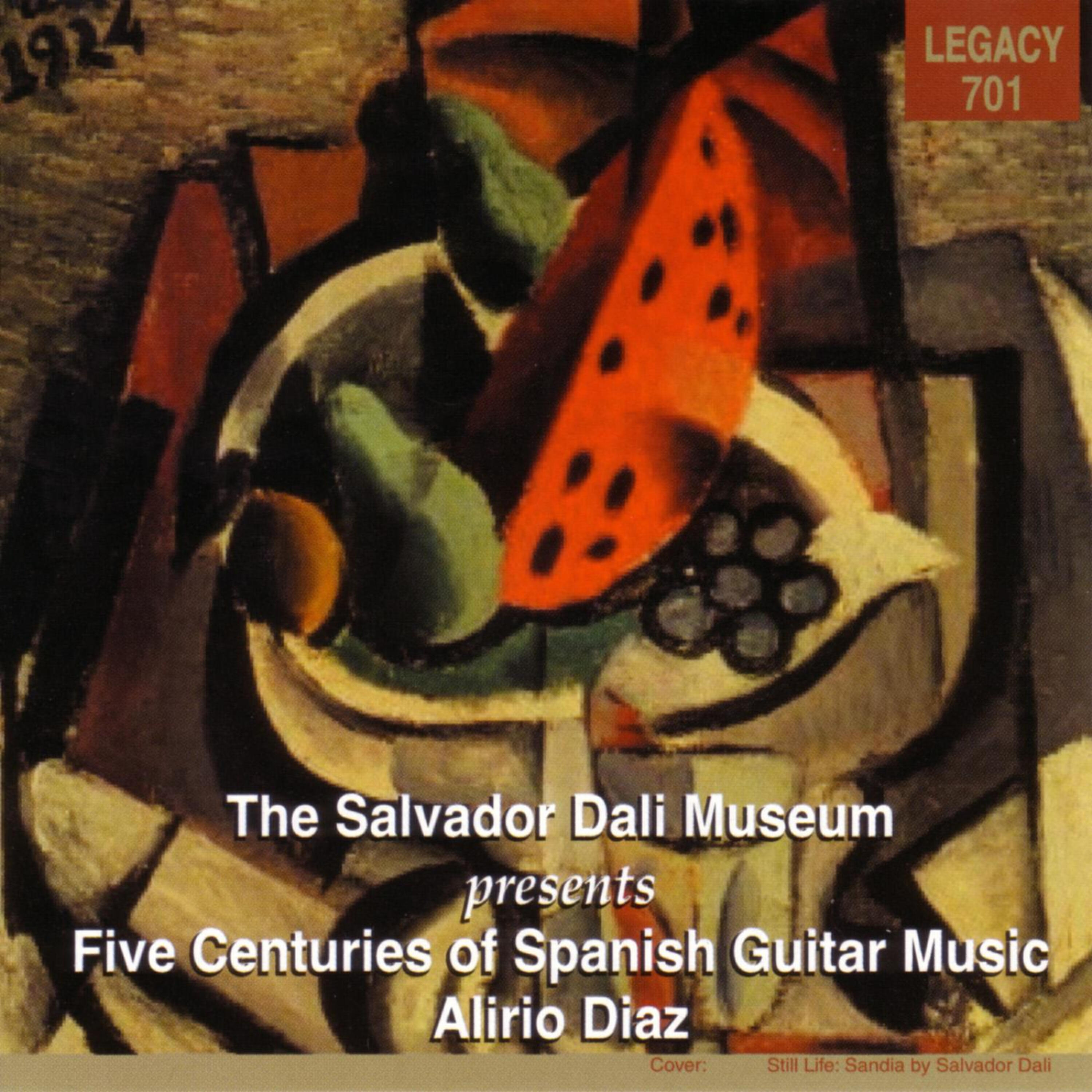 Релиз Five Centuries Of Spanish Guitar Music