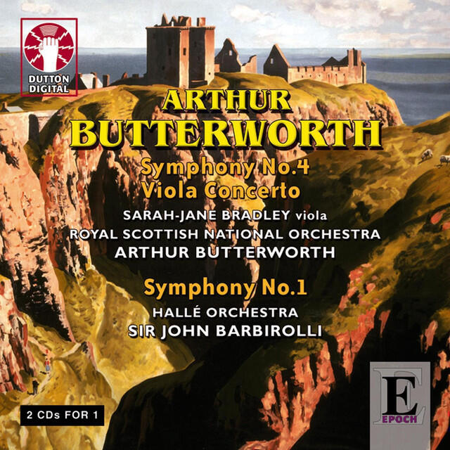 Релиз Butterworth: Symphony No. 4 & Viola Concerto