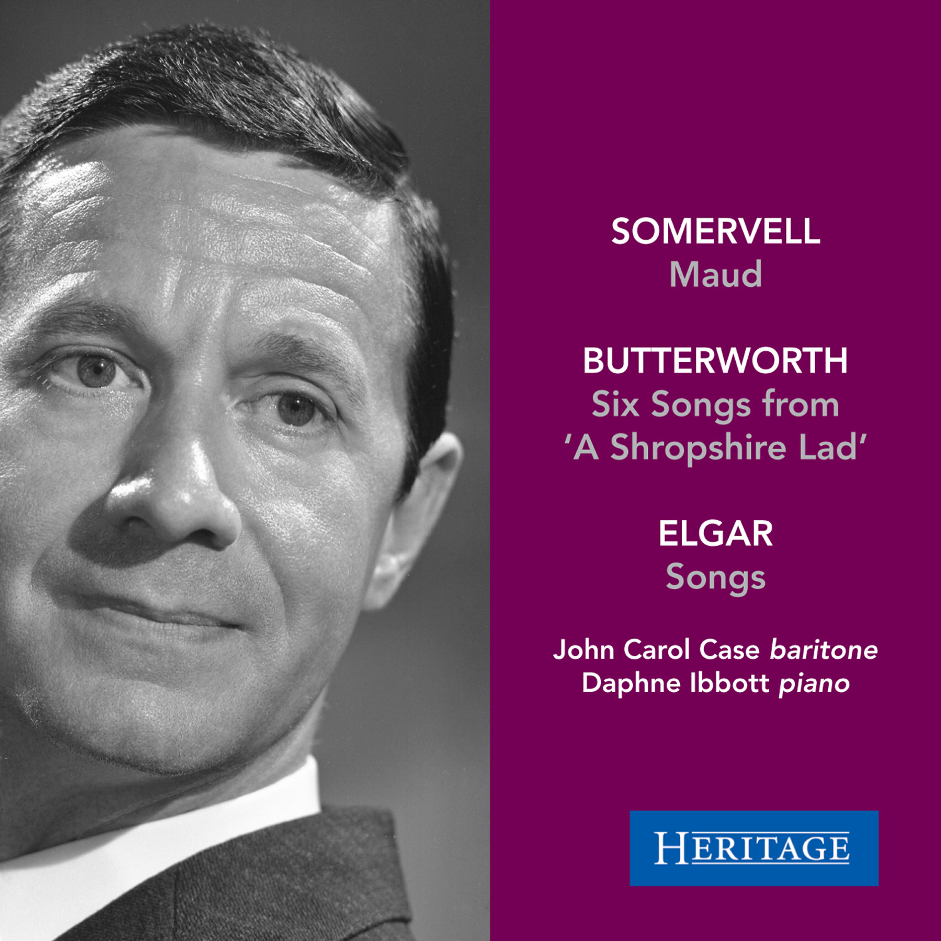 Постер альбома John Carol Case Sings Somervell, Butterworth and Elgar