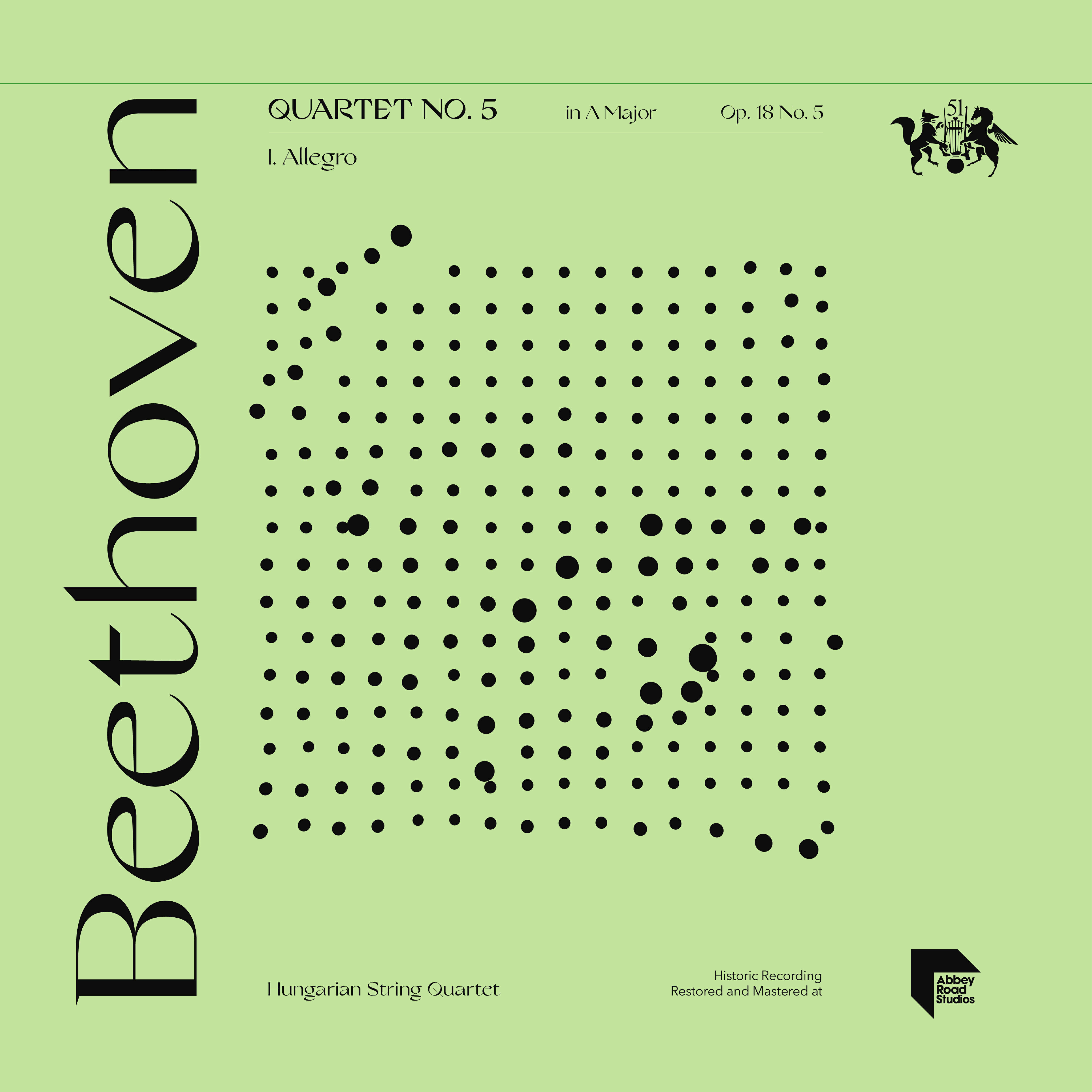 Релиз Beethoven: Quartet No. 5 in A Major, Op. 18 No. 5: I. Allegro