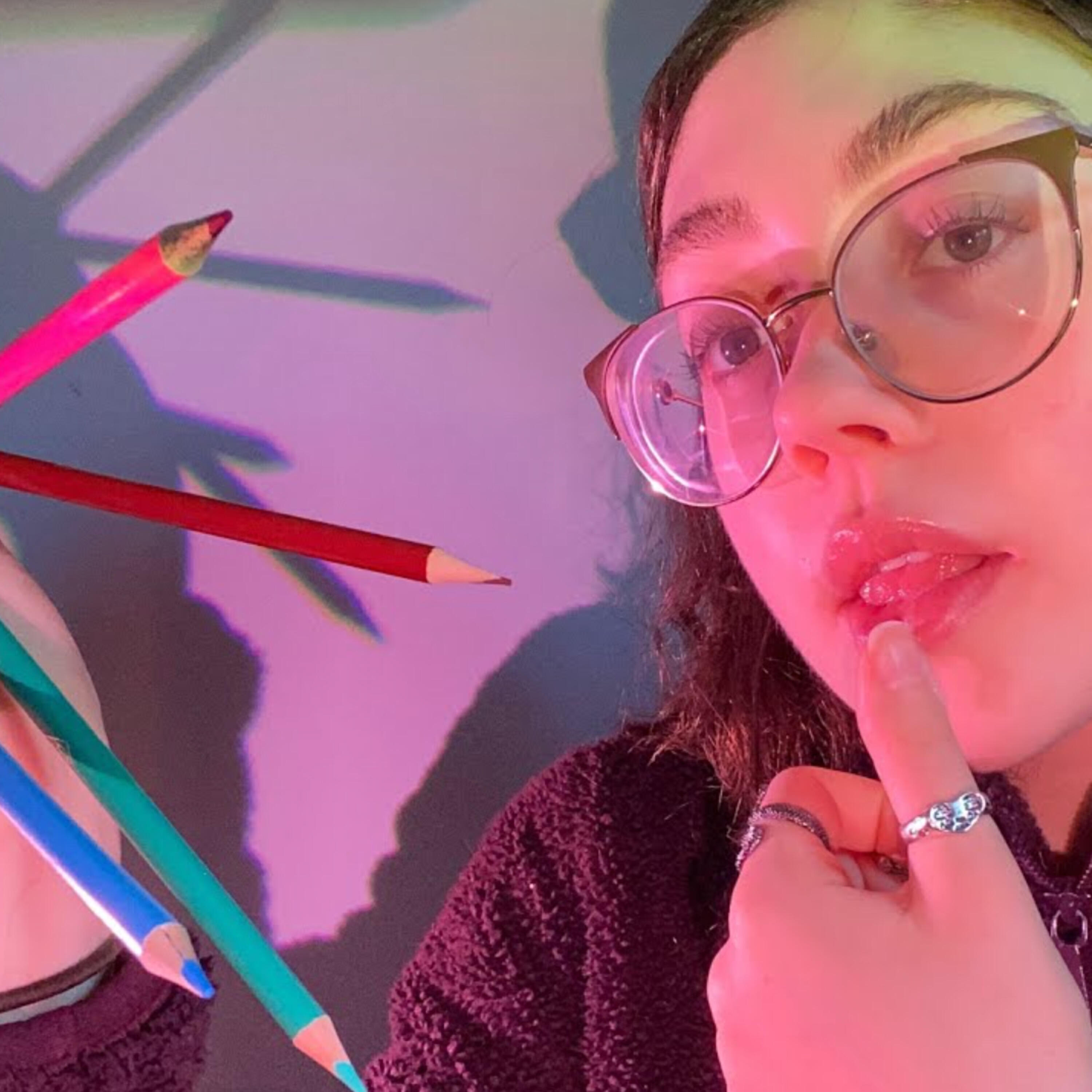 Релиз drawing on your face and erasing it with spit (personal attention roleplay)