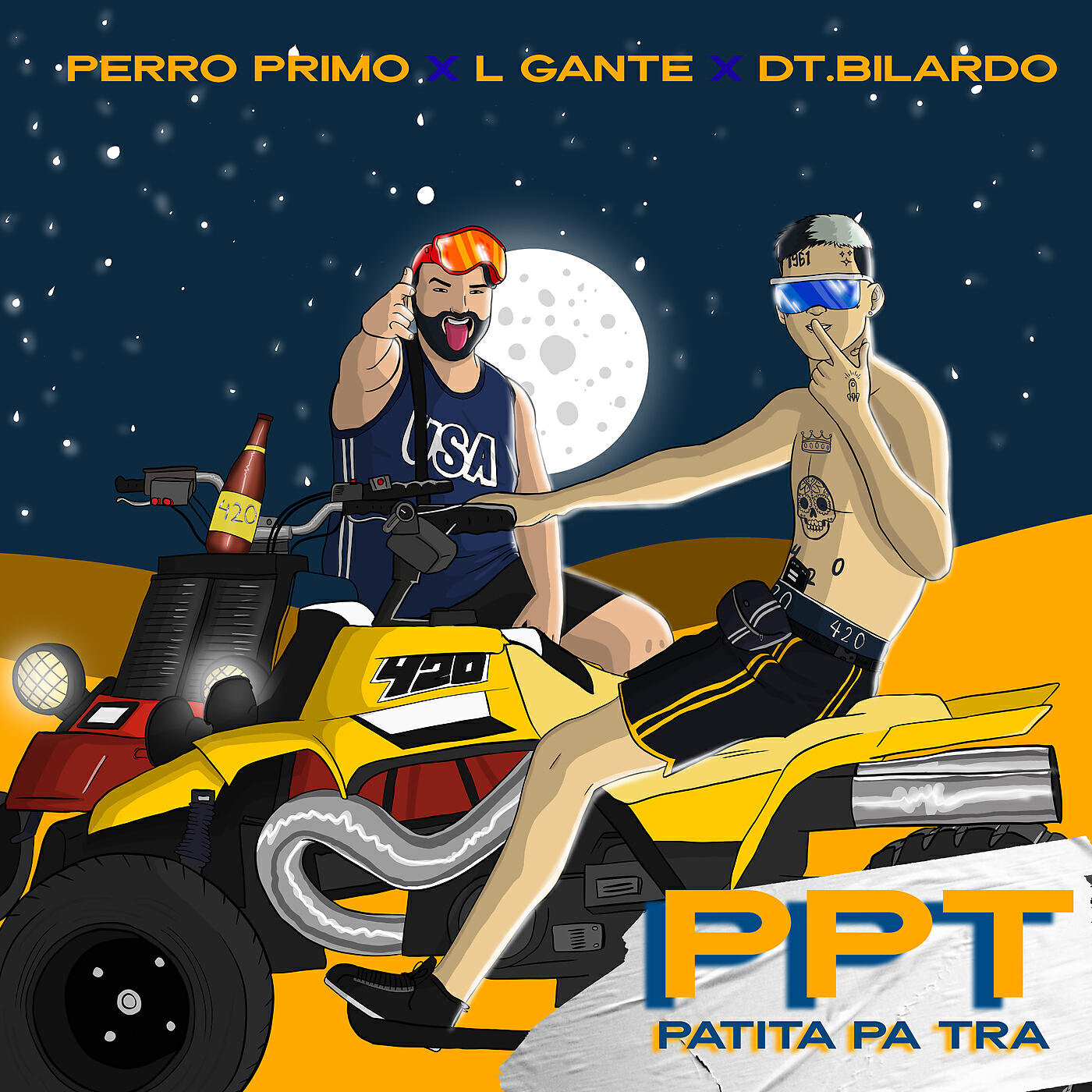 Скачать песню Perro Primo, L-Gante, DT.Bilardo - PPT (Patita Pa Tra) бесплатно в MP3 для Android и iOS