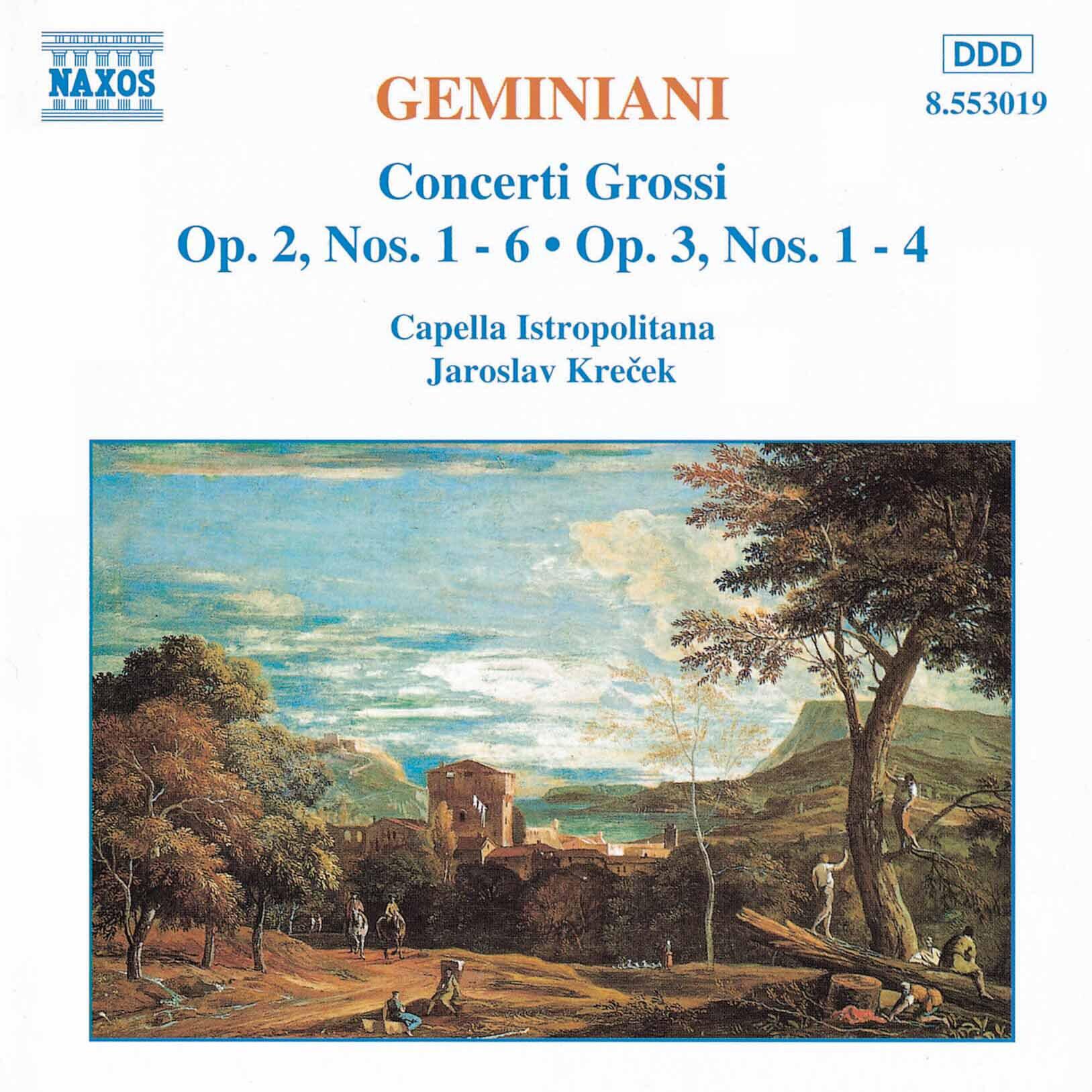 Релиз Geminiani: Concerti Grossi, Vol. 1