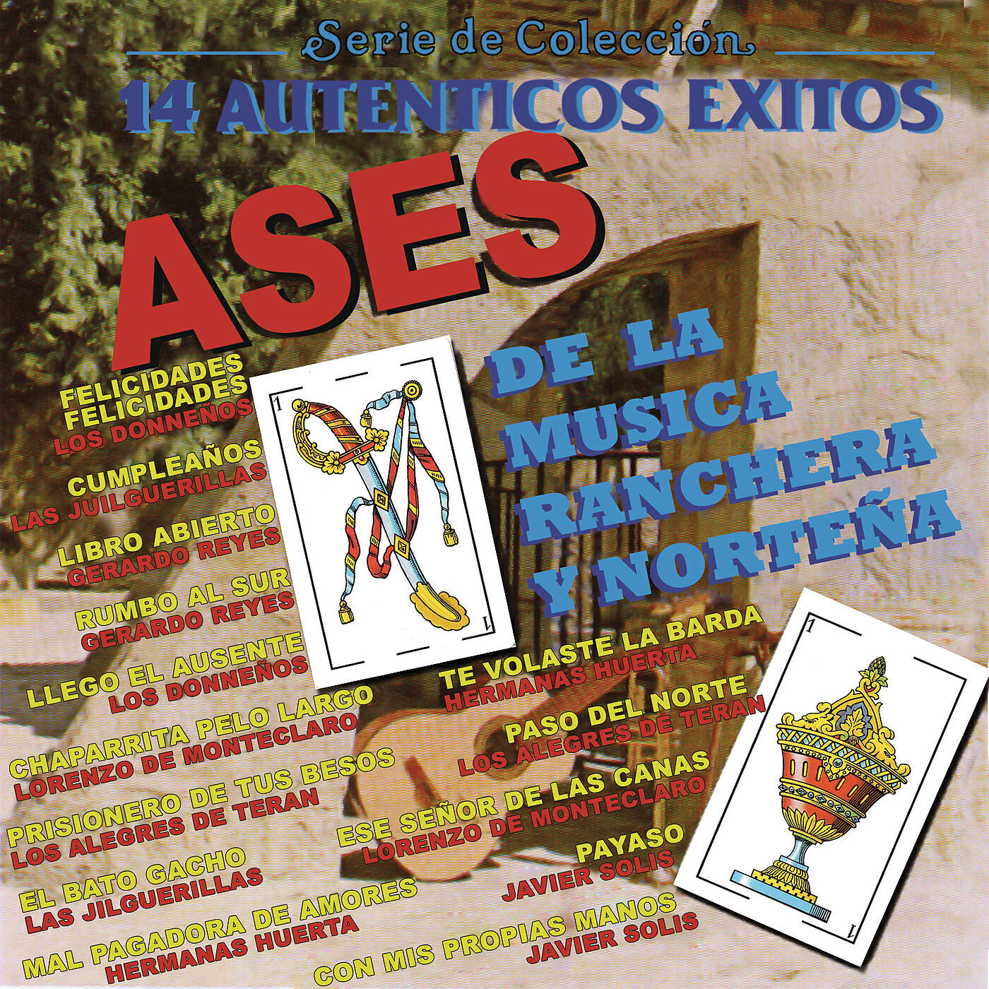 Релиз Serie de Colección 14 Auténticos Éxitos Ases de la Música Ranchera y Norteña