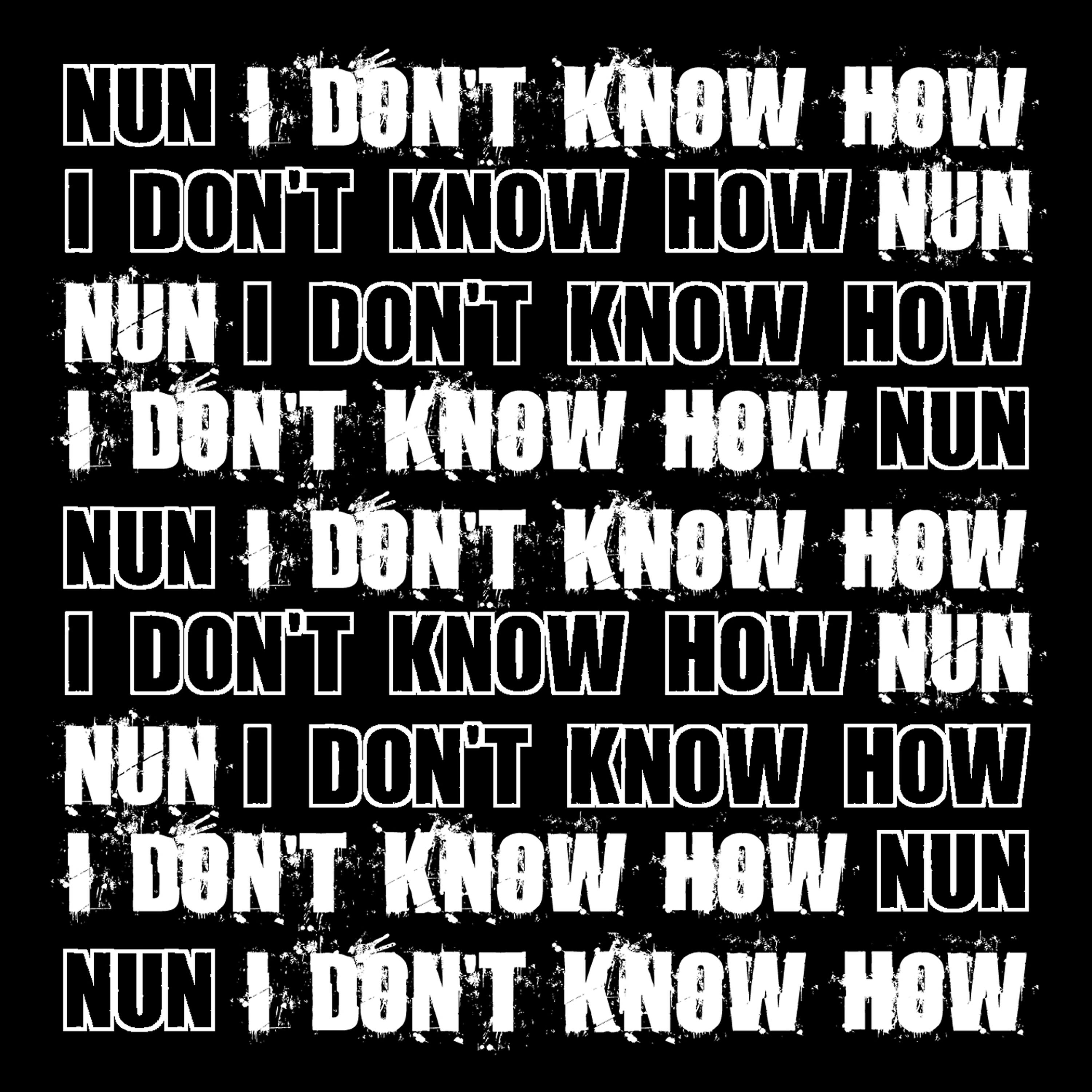 Релиз I Don't Know How (Single)