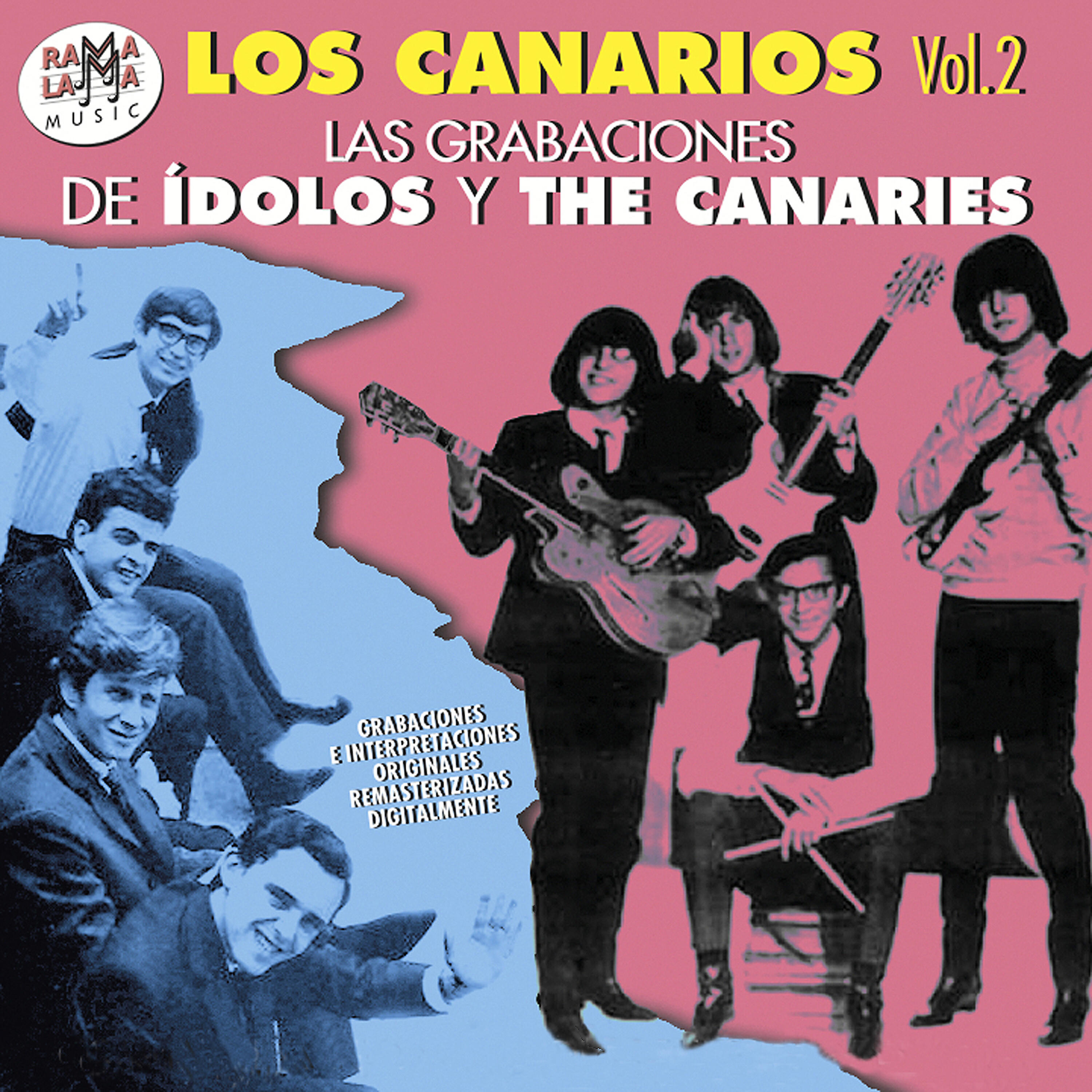 Релиз Las Grabaciones de Idolos y The Canaries, Vol. 2