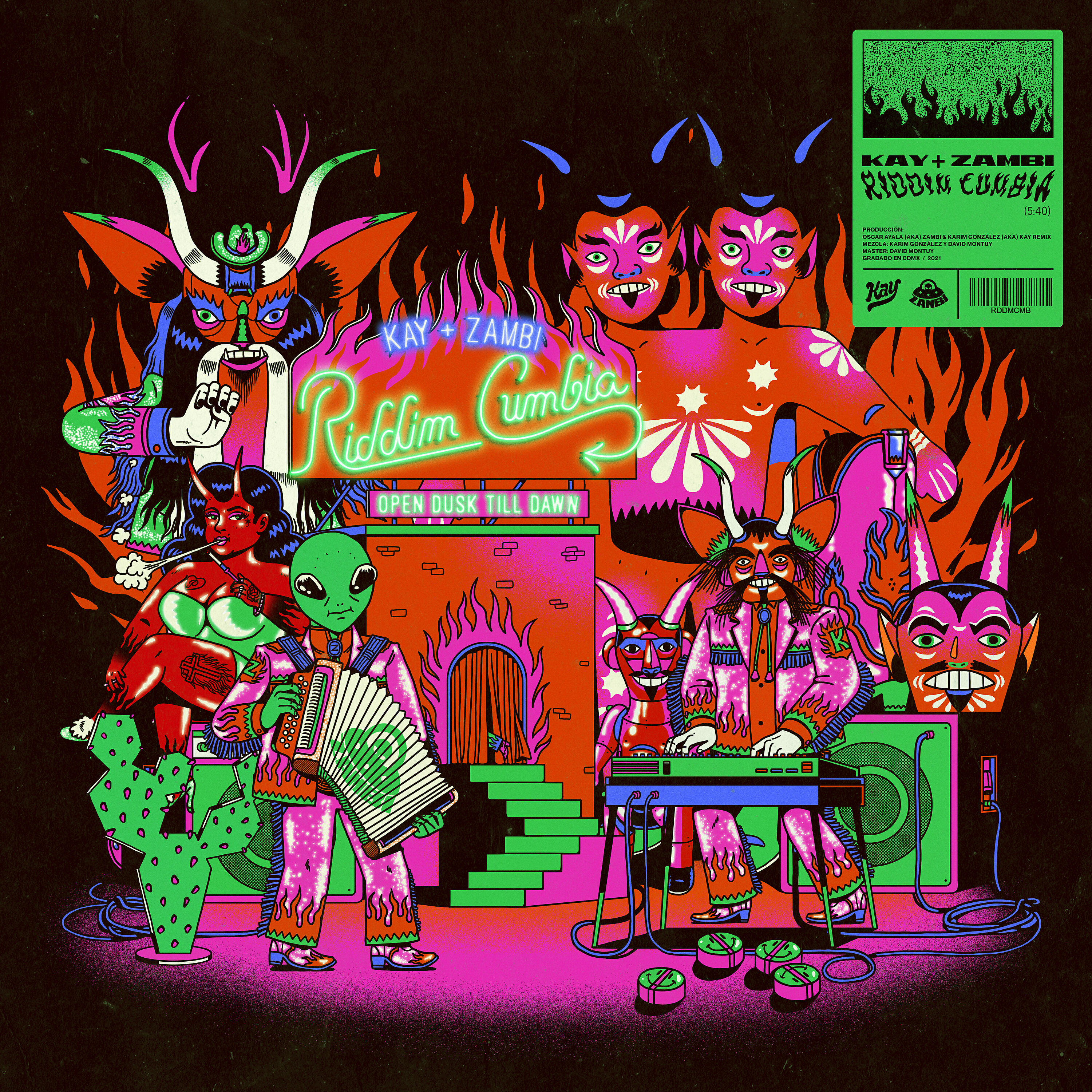 Релиз Riddim Cumbia