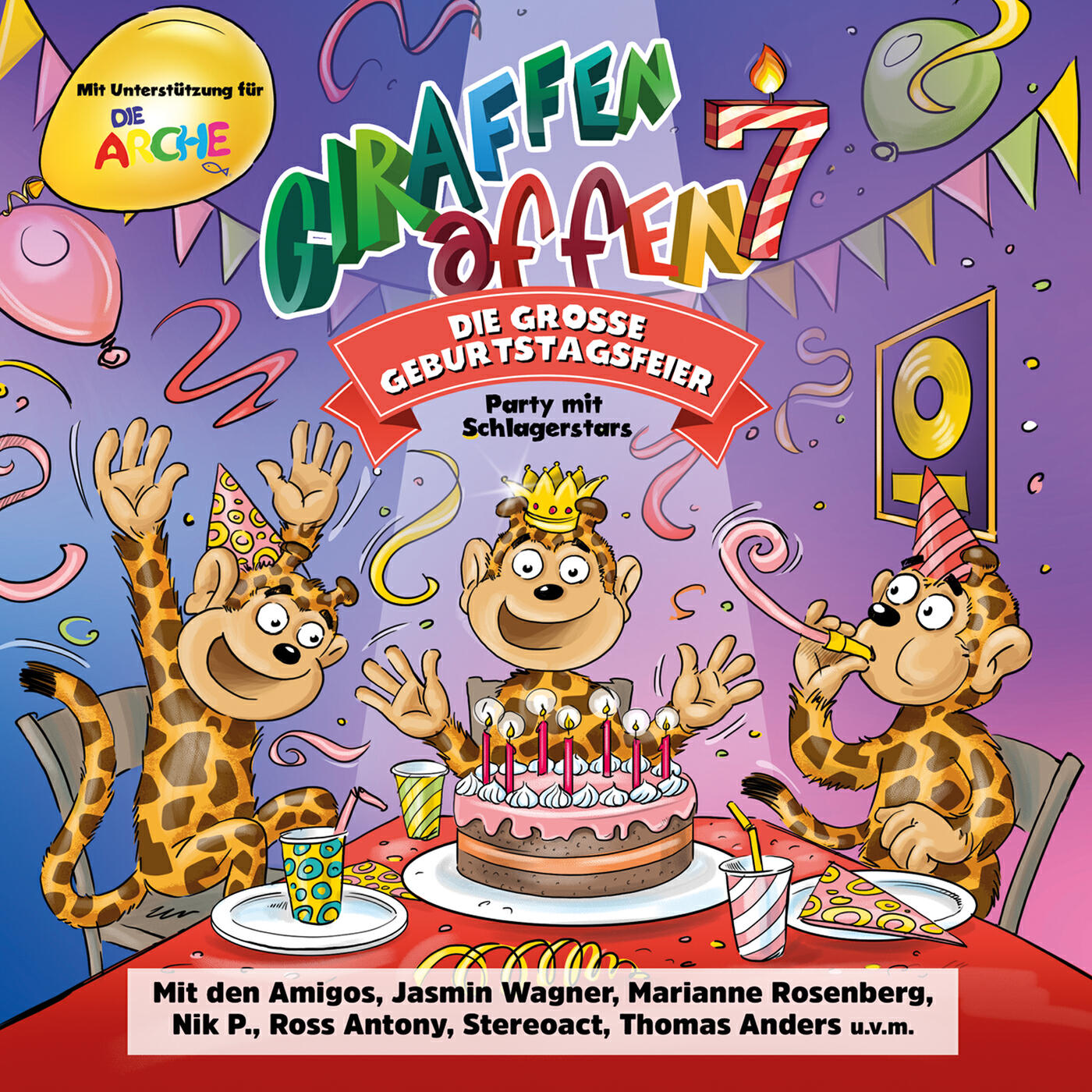 Релиз Giraffenaffen 7 - Die große Geburtstagsfeier (Party mit Schlagerstars)