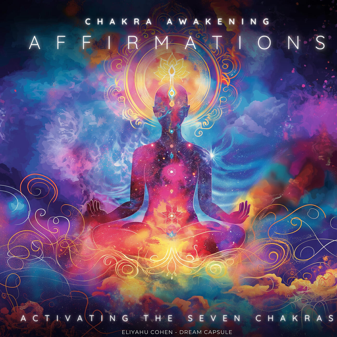 Постер альбома Chakra Awakening Affirmations: Activating the Seven Chakras