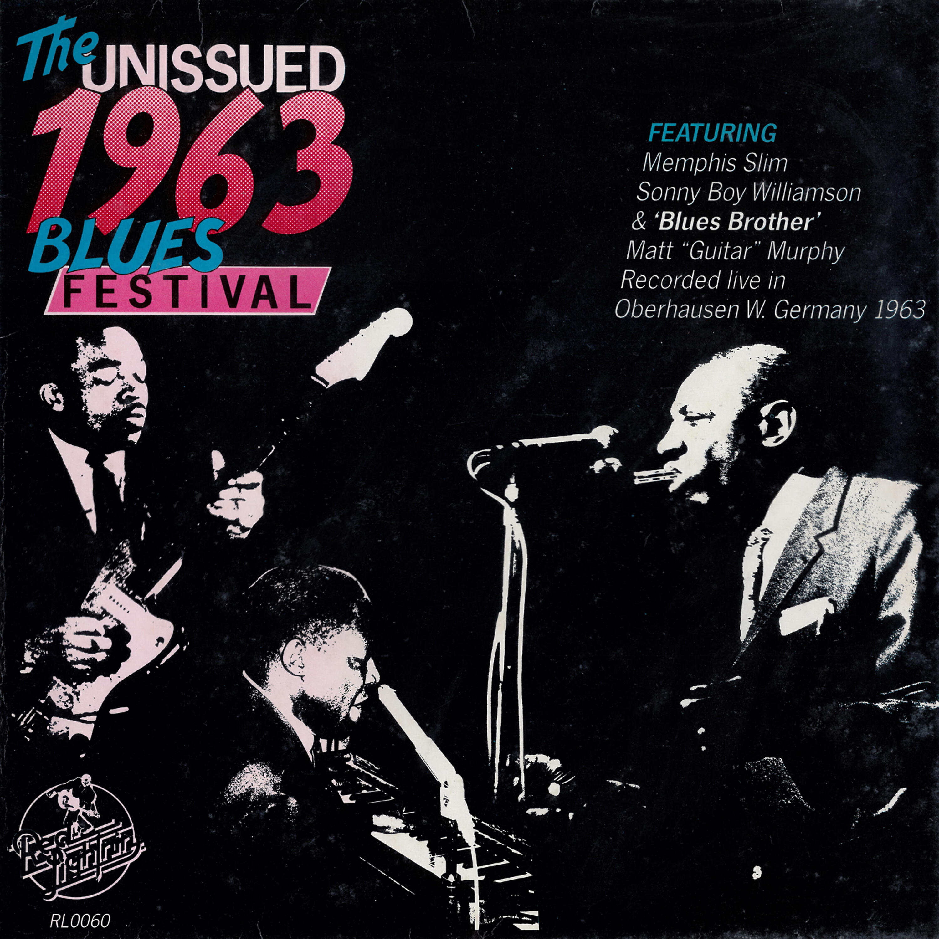 Релиз The Unissued 1963 Blues Festivals