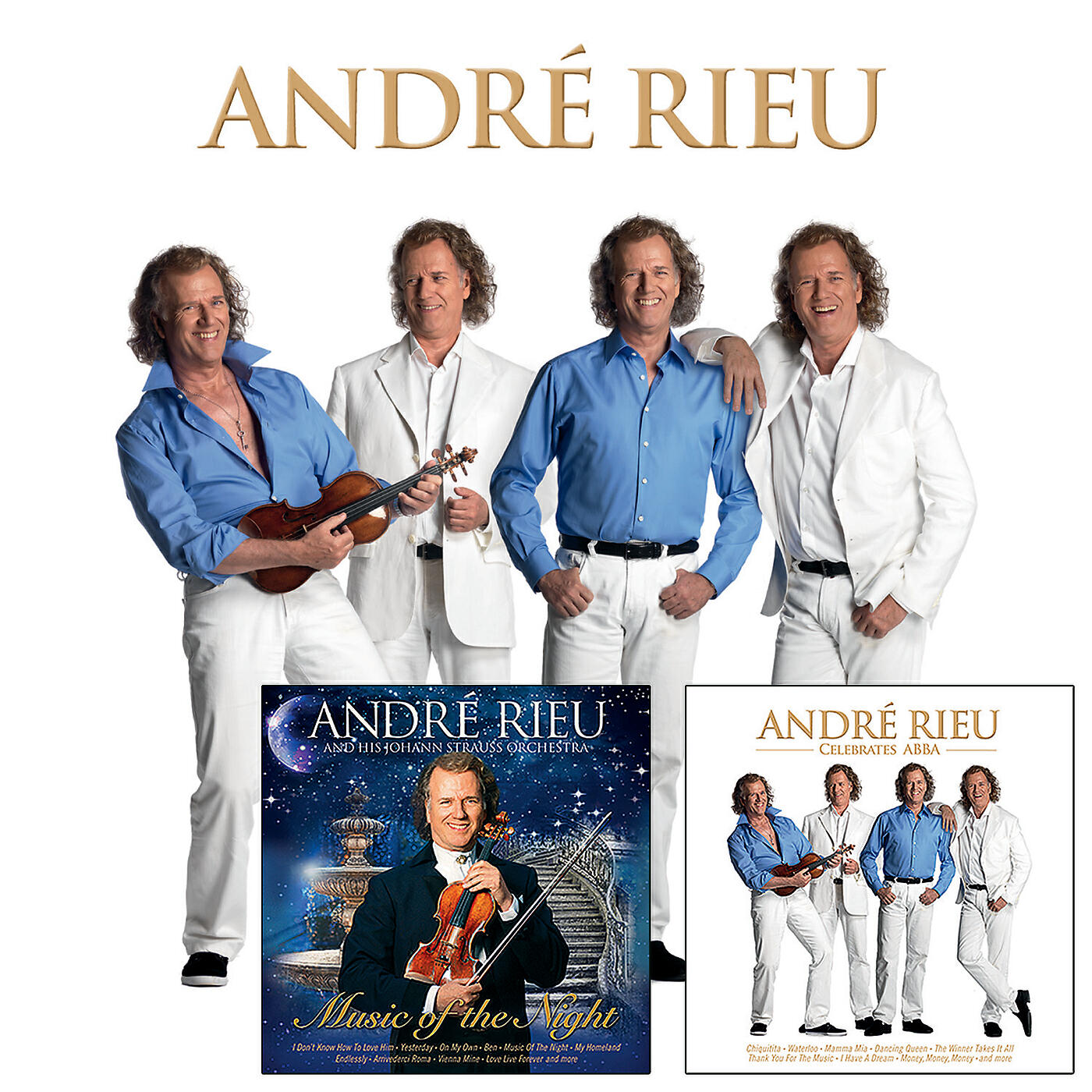 Релиз André Rieu Celebrates ABBA - Music Of The Night