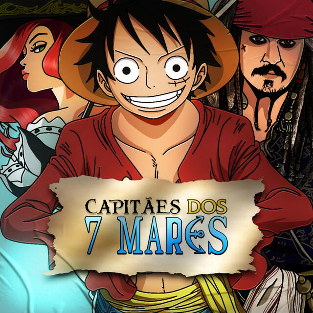 Релиз Capitães dos 7 Mares (Jack Sparrow, Miss Fortune e Luffy)