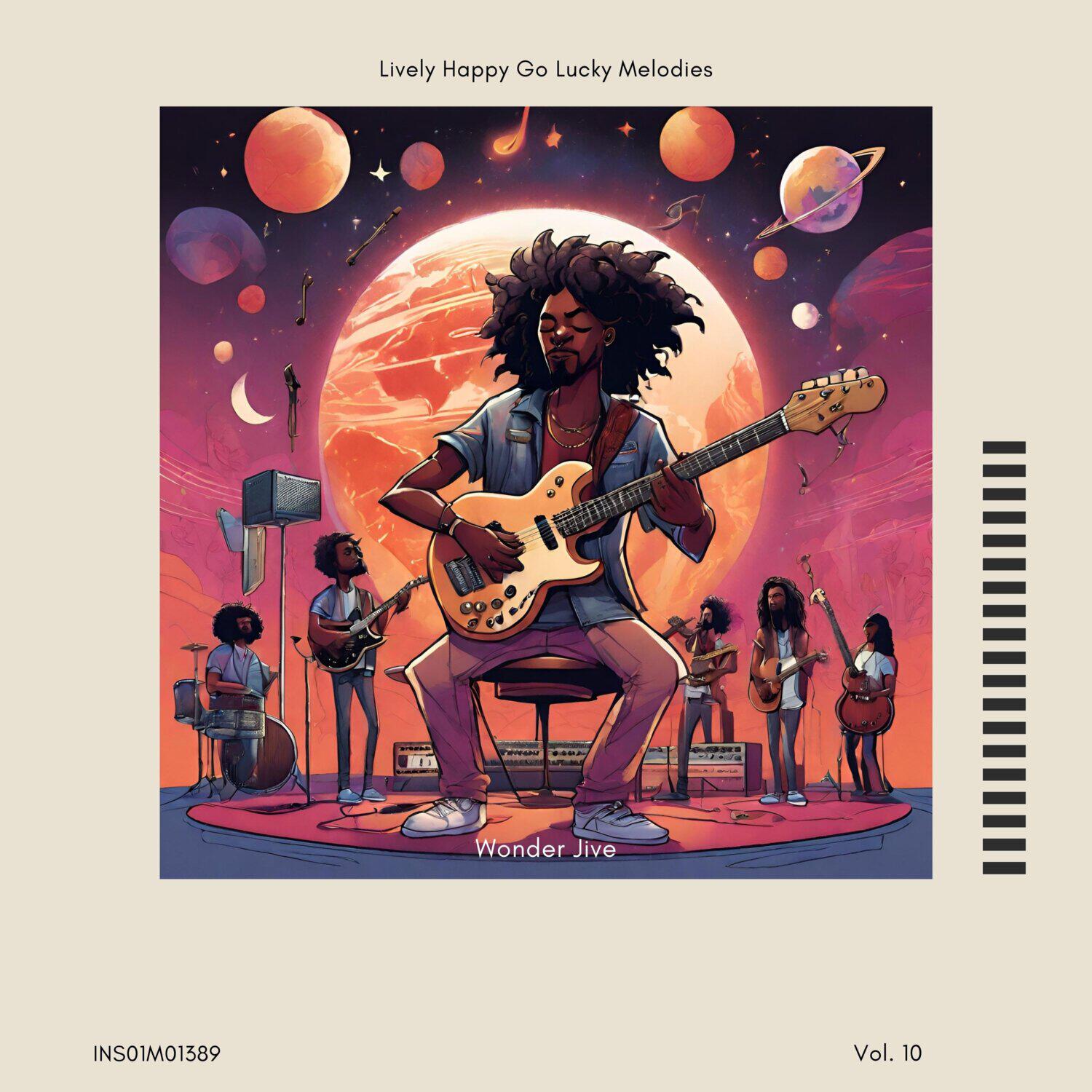 Релиз Wonder Jive - Lively Happy Go Lucky Melodies, Vol. 10