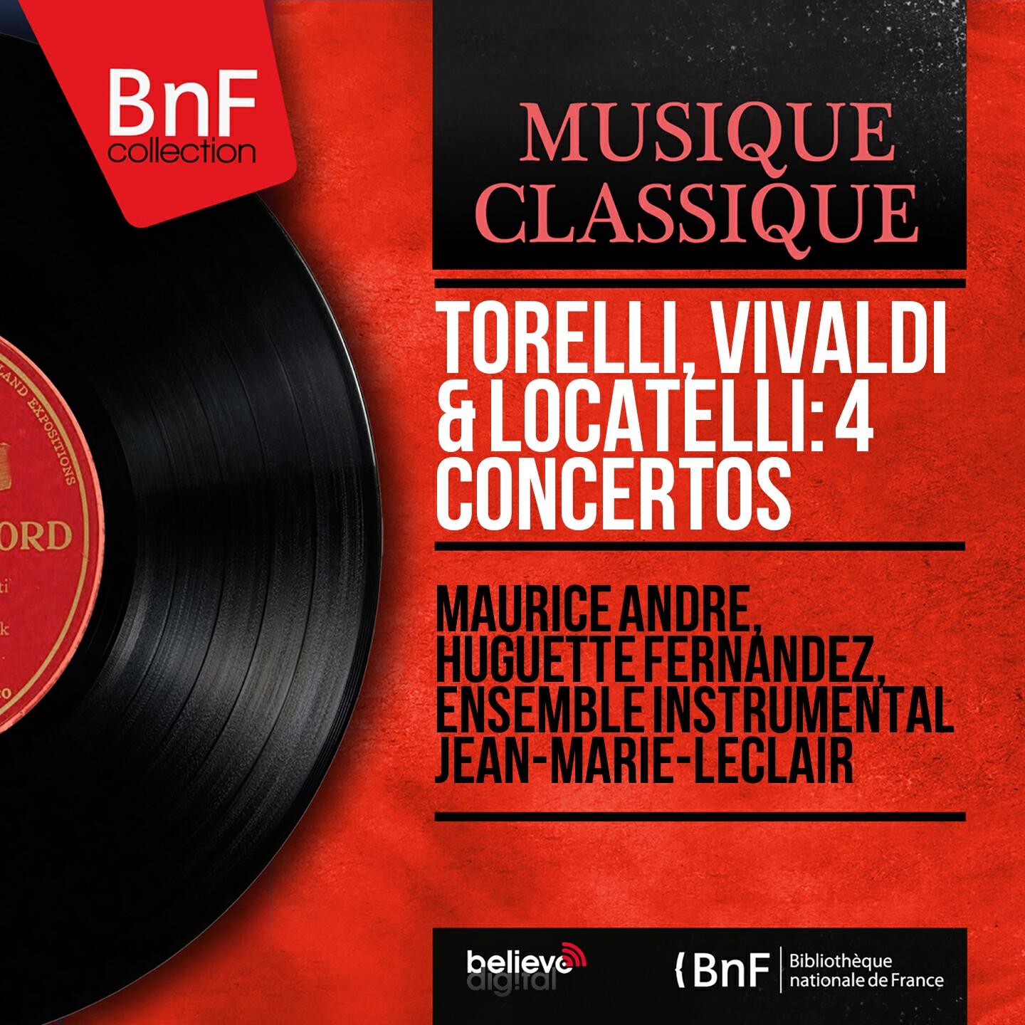 Релиз Torelli, Vivaldi & Locatelli: 4 Concertos (Mono Version)