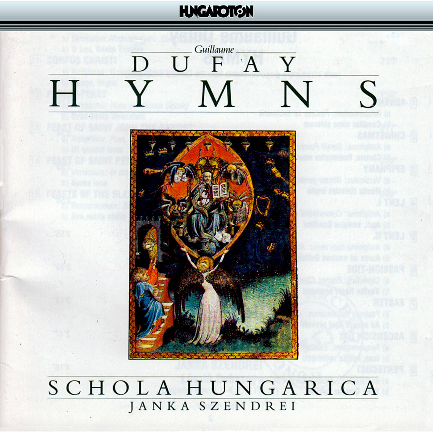 Релиз Dufay: Hymns With Introductory Plainchant From the Cambrai Antiphonal