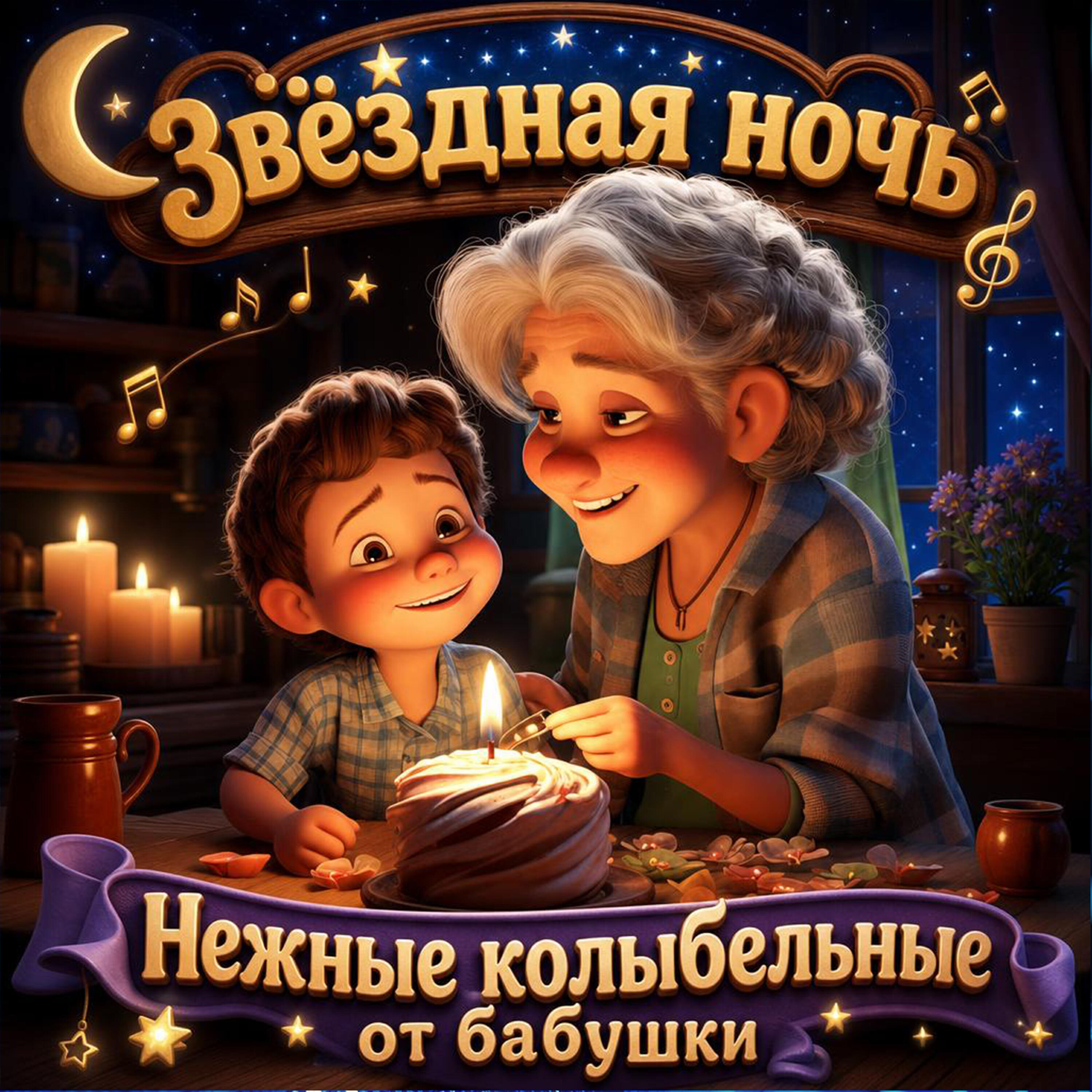 Релиз Нежные колыбельные от бабушки