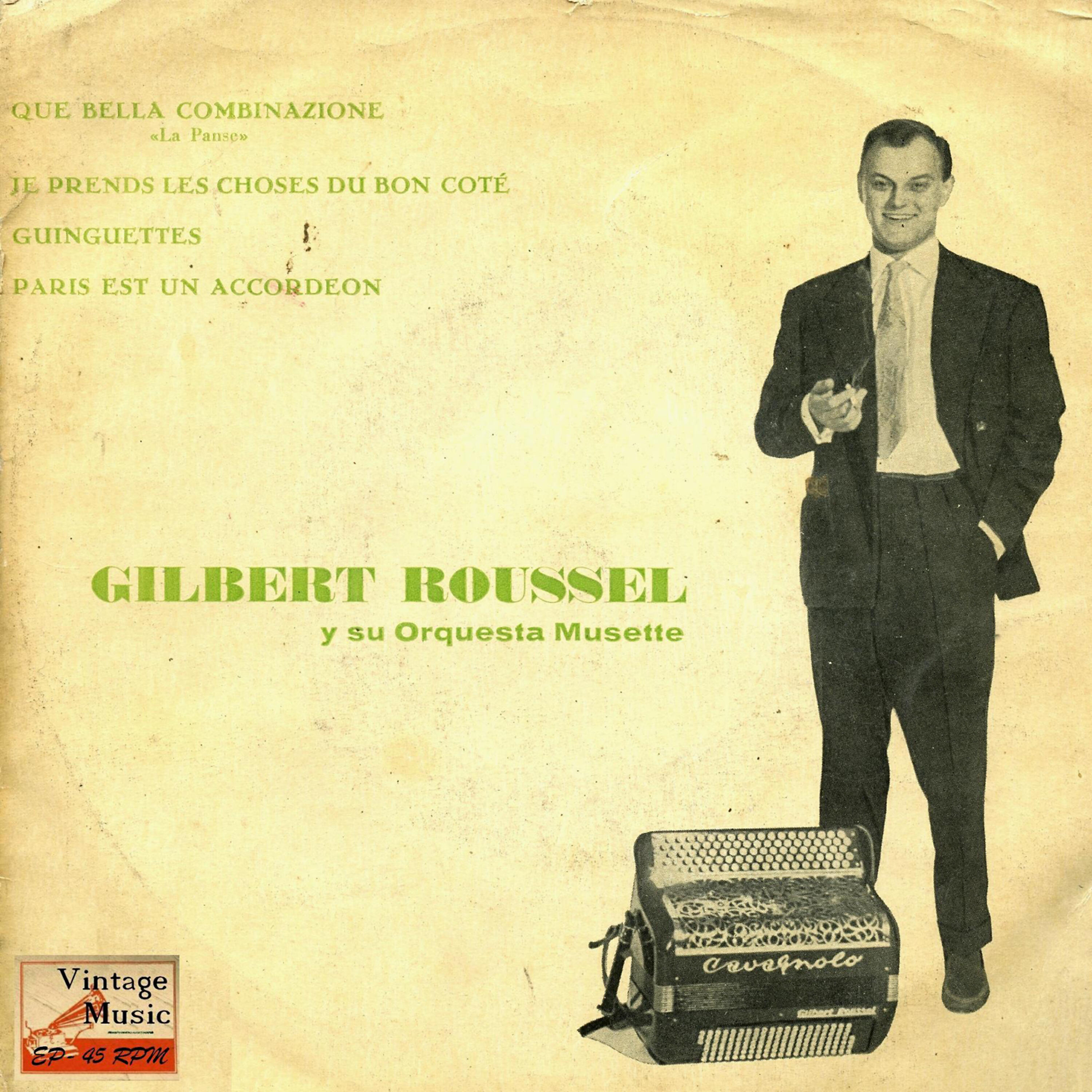 Релиз Vintage Dance Orchestras Nº 62 - EPs Collectors "Que Bella Combinazione" Accordion
