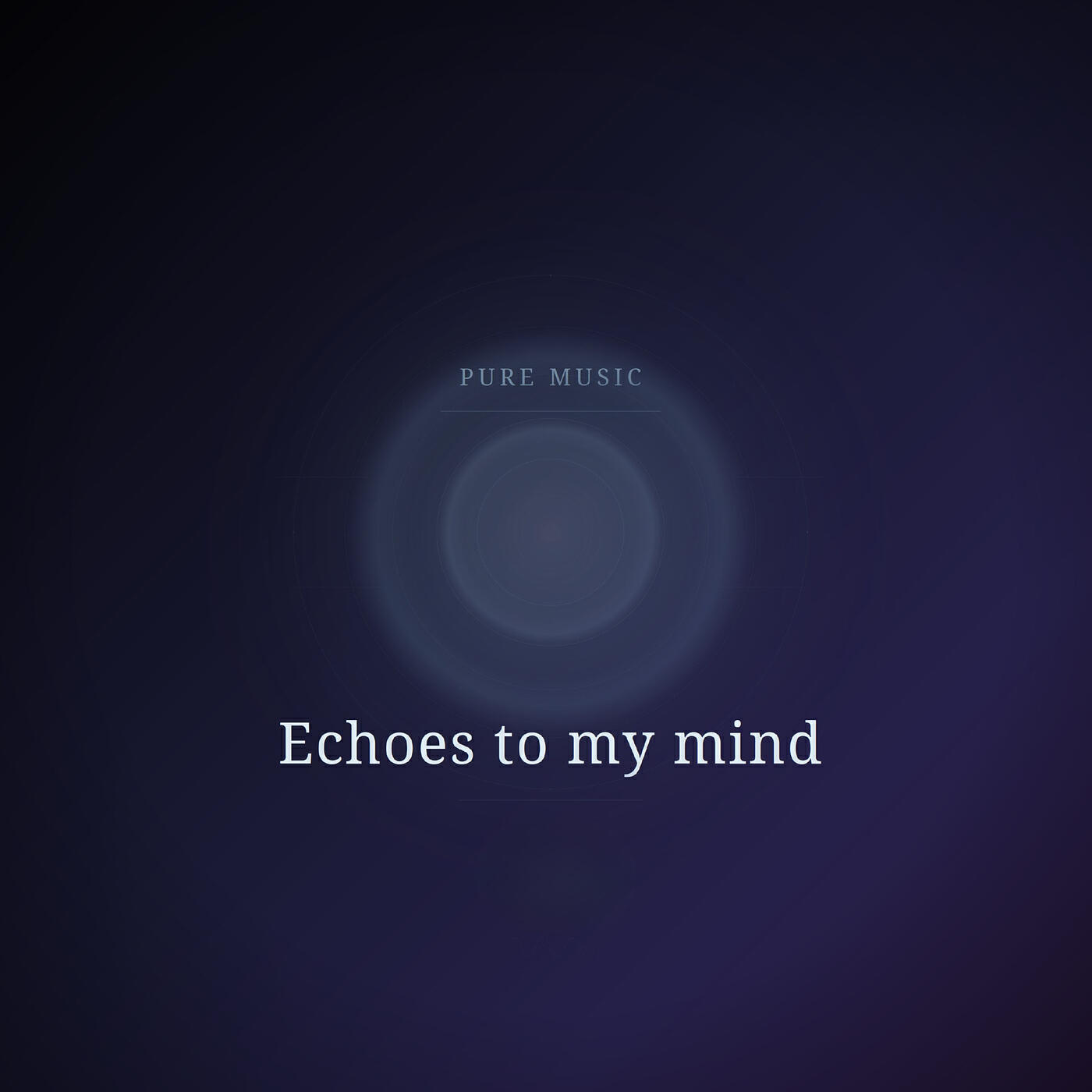 Релиз Echoes to My Mind