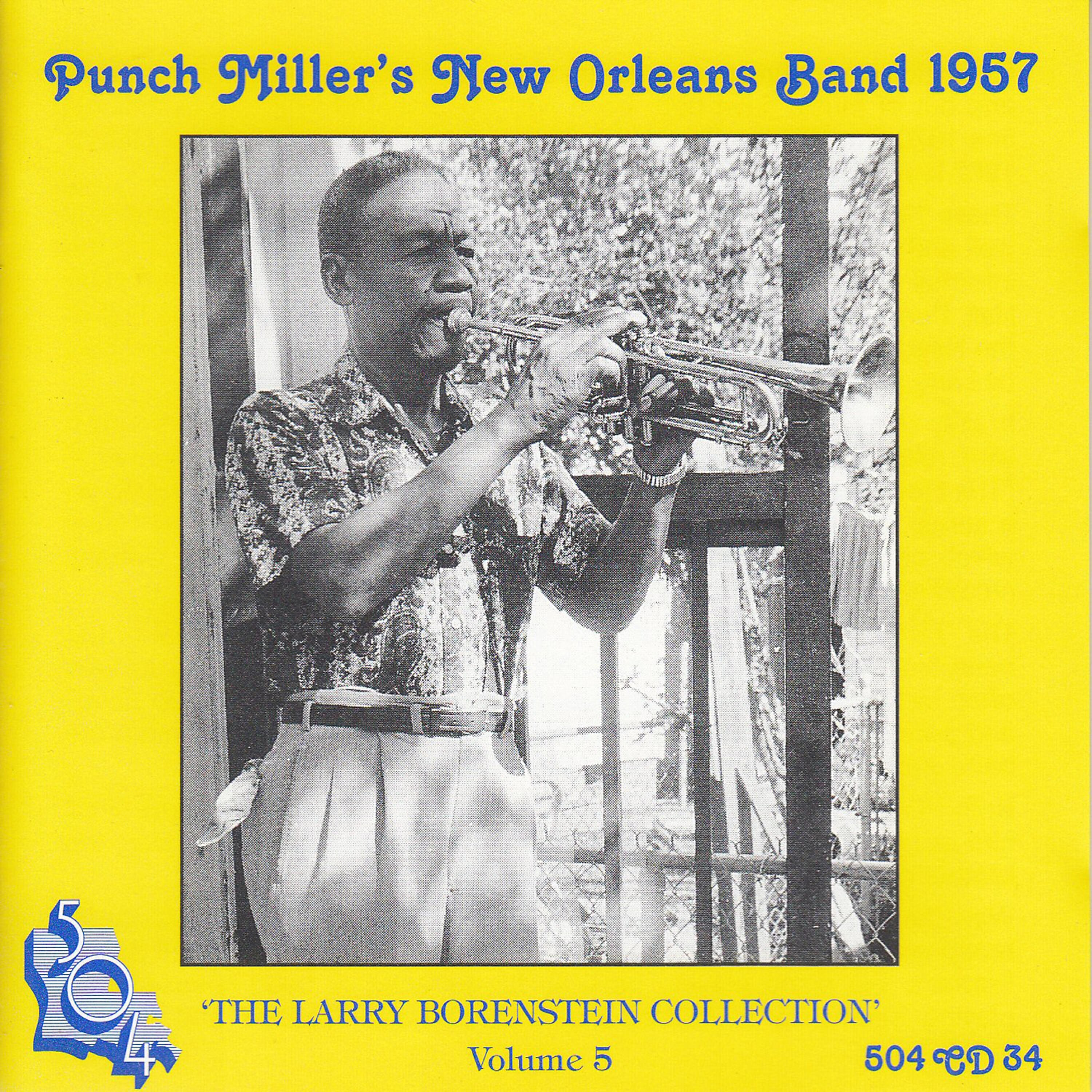 Релиз Punch Miller's New Orleans Band 1957