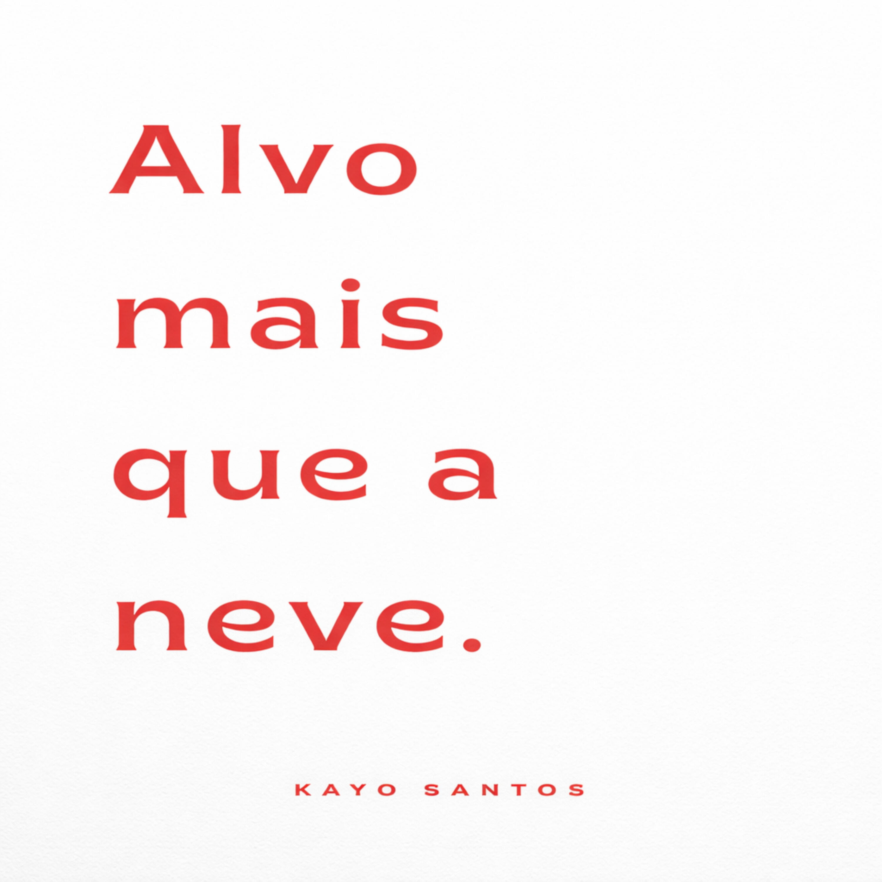 Релиз Alvo Mais Que a Neve