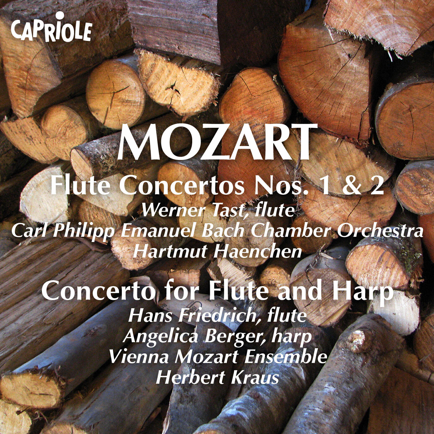 Релиз Mozart, W.A.: Flute Concertos Nos. 1 and 2 / Concerto for Flute and Harp