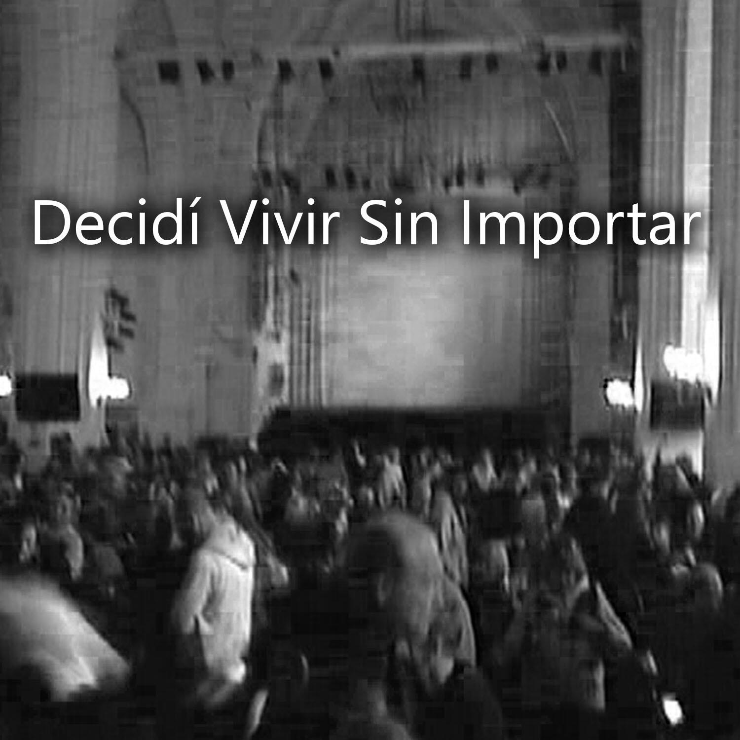 Релиз Decidí Vivir Sin Importar