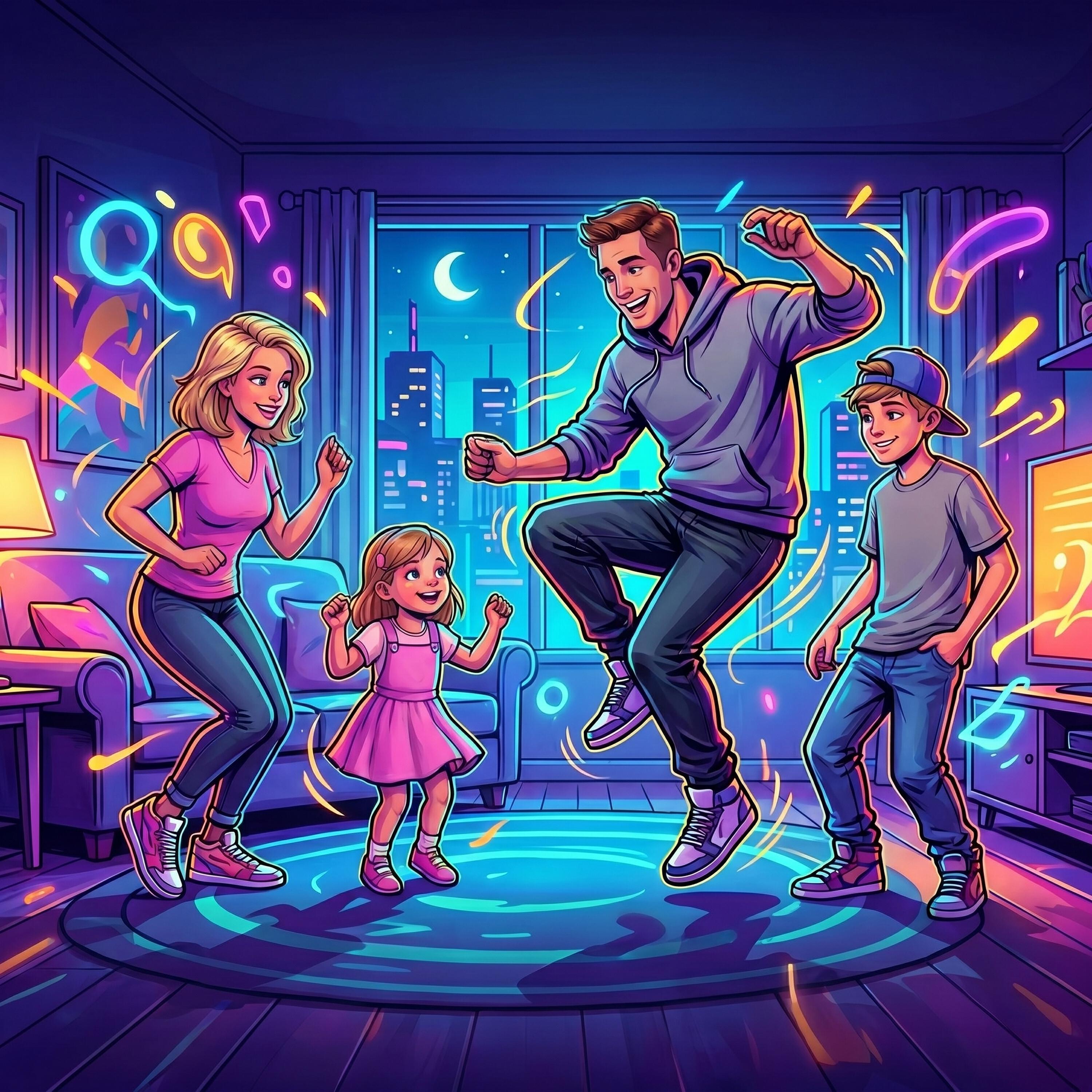 Релиз Танцует вся родня