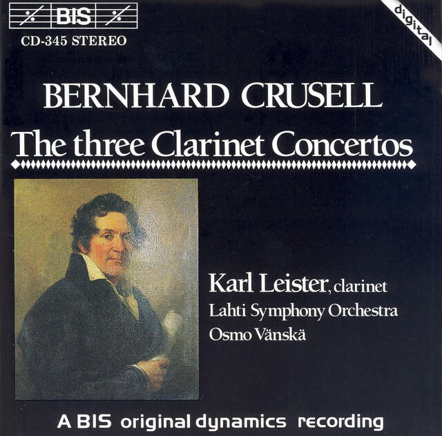 Постер альбома Crusell: Clarinet Concertos Nos. 1-3