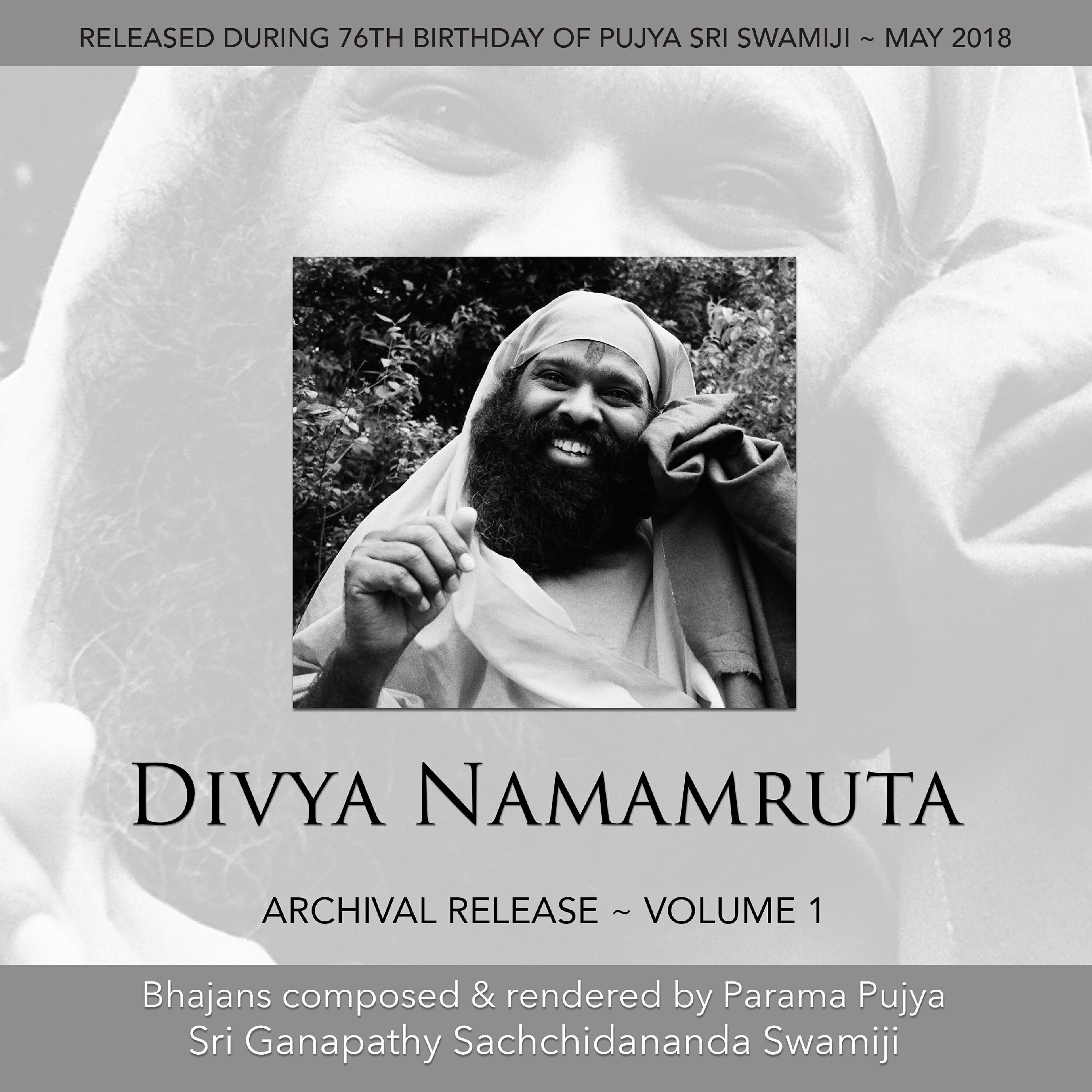 Релиз Divya Namamruta, Vol. 1