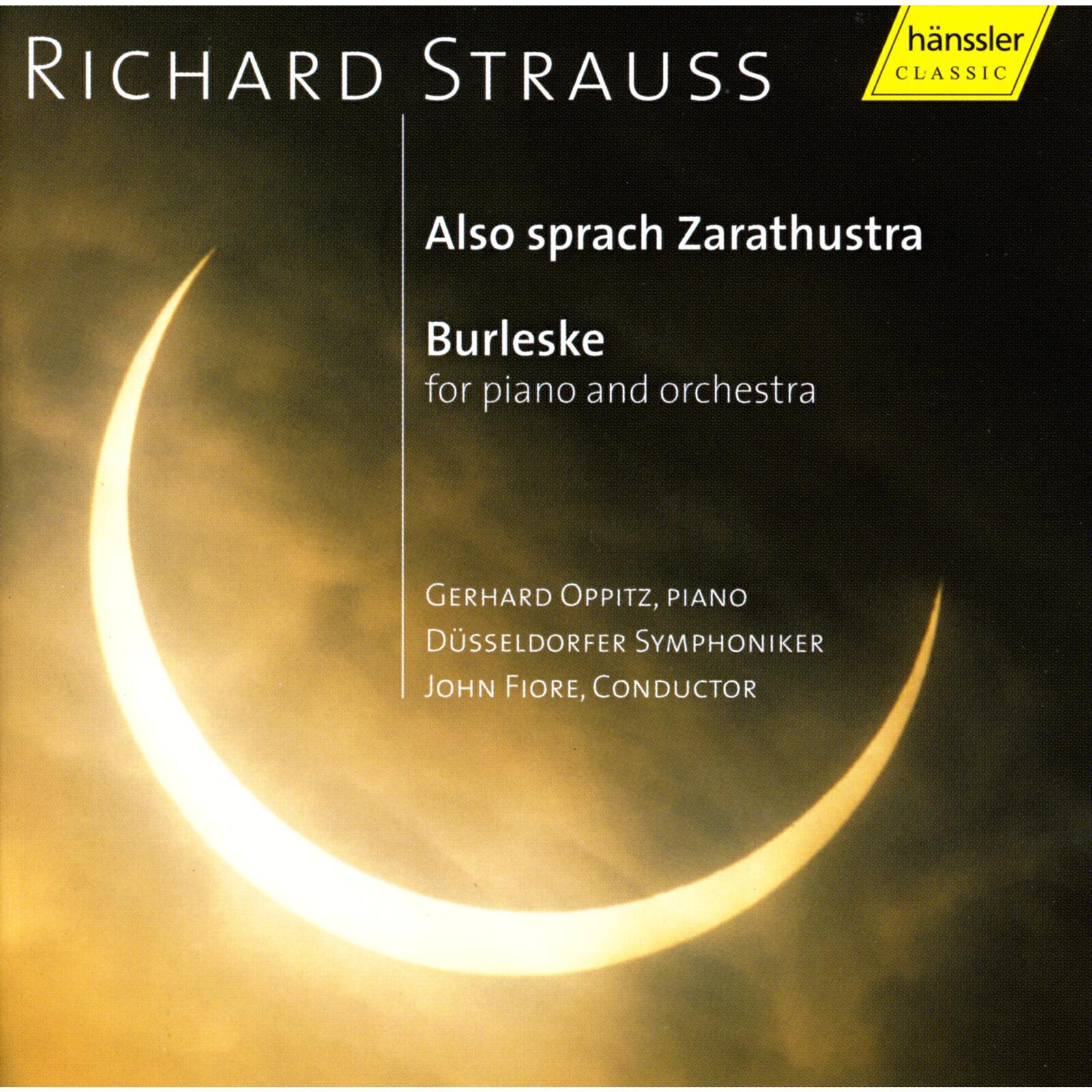 Релиз Strauss, R.: Also Sprach Zarathustra, Op. 30 / Burleske in D Minor, Trv 145