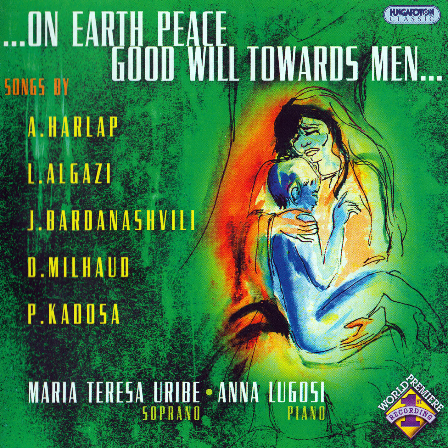 Релиз Harlap / Algazi / Bardanashvili / Milhaud / Kadosa: Songs