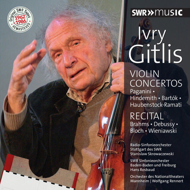 Релиз Original SWR Tapes Remastered: Ivry Gitlis (1962-1986)