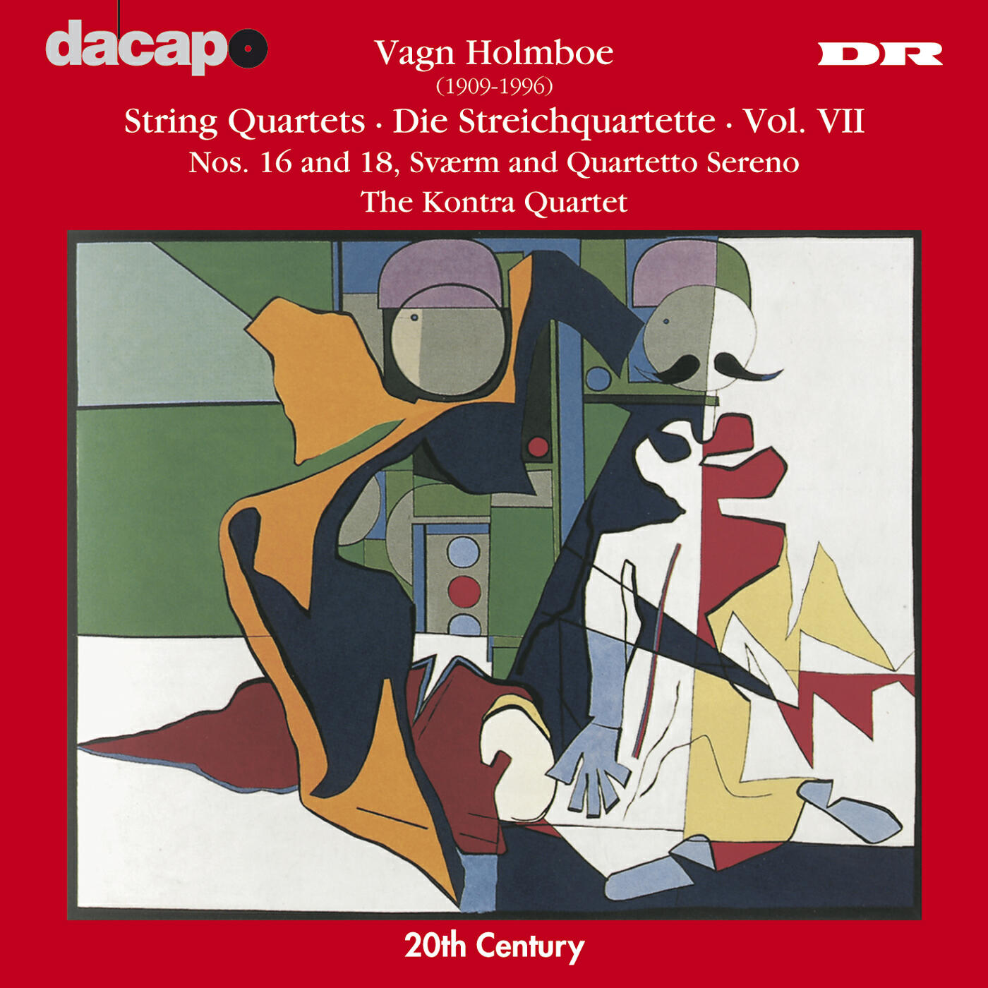 Релиз Holmboe: String Quartets Nos. 16 & 18 - Svaerm