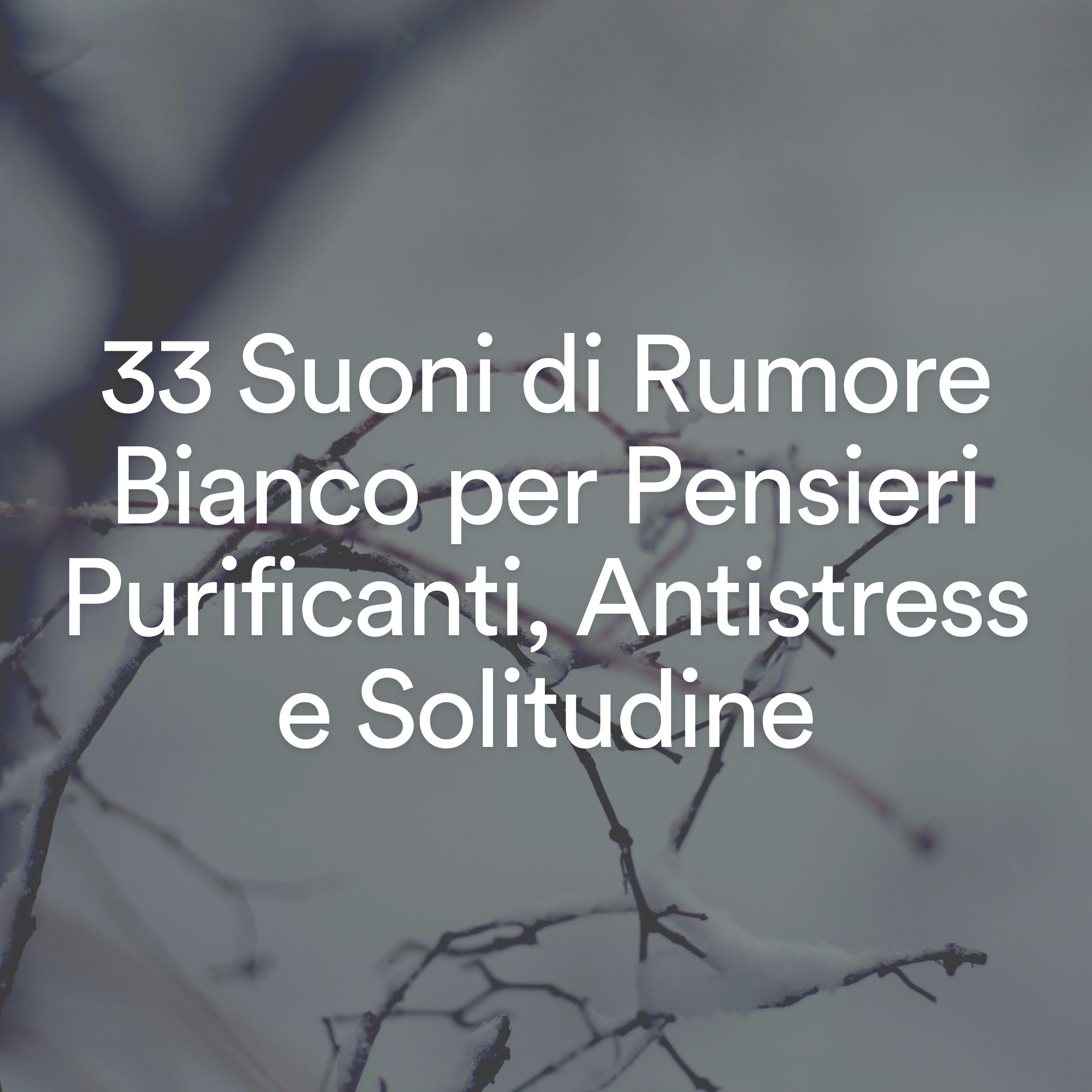 Релиз 33 Suoni di Rumore Bianco per Pensieri Purificanti, Antistress e Solitudine