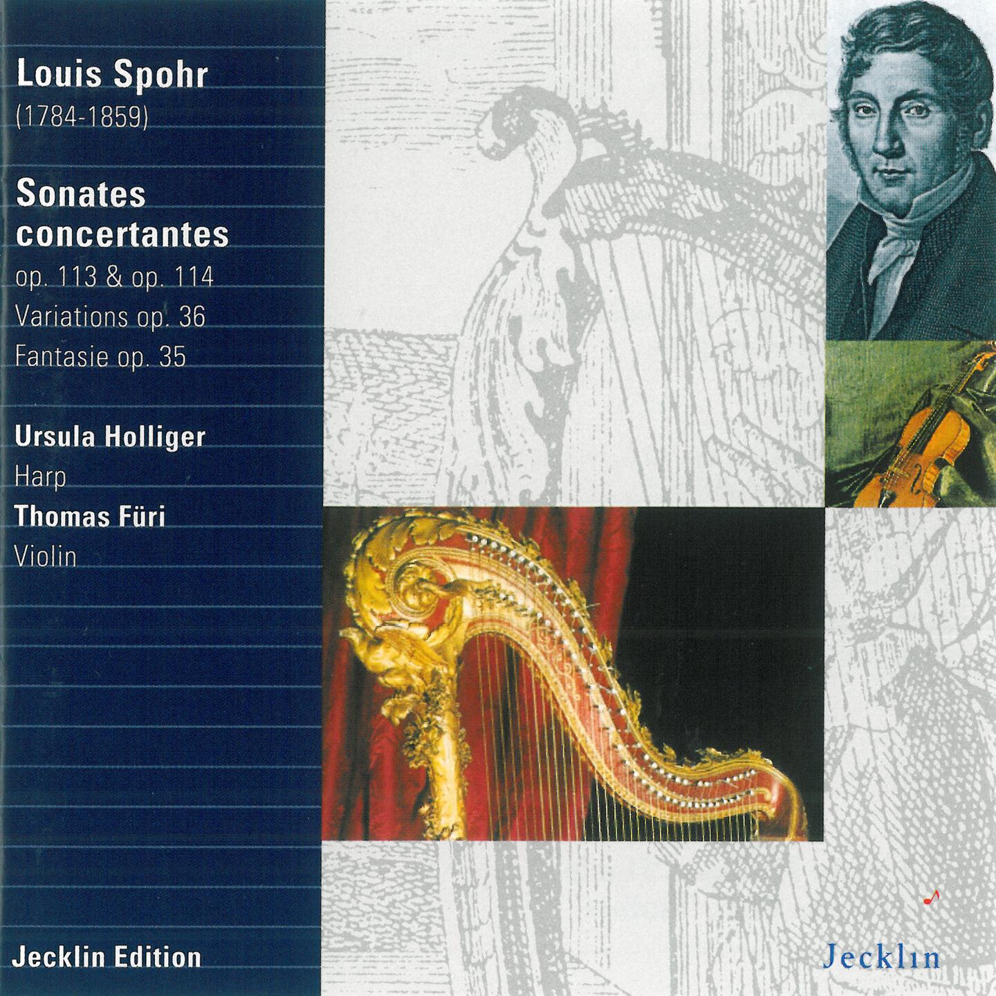 Релиз Louis Spohr: Sonates concertantes, Op. 113, 114, Variations, Op. 36 & Fantasie, Op. 35