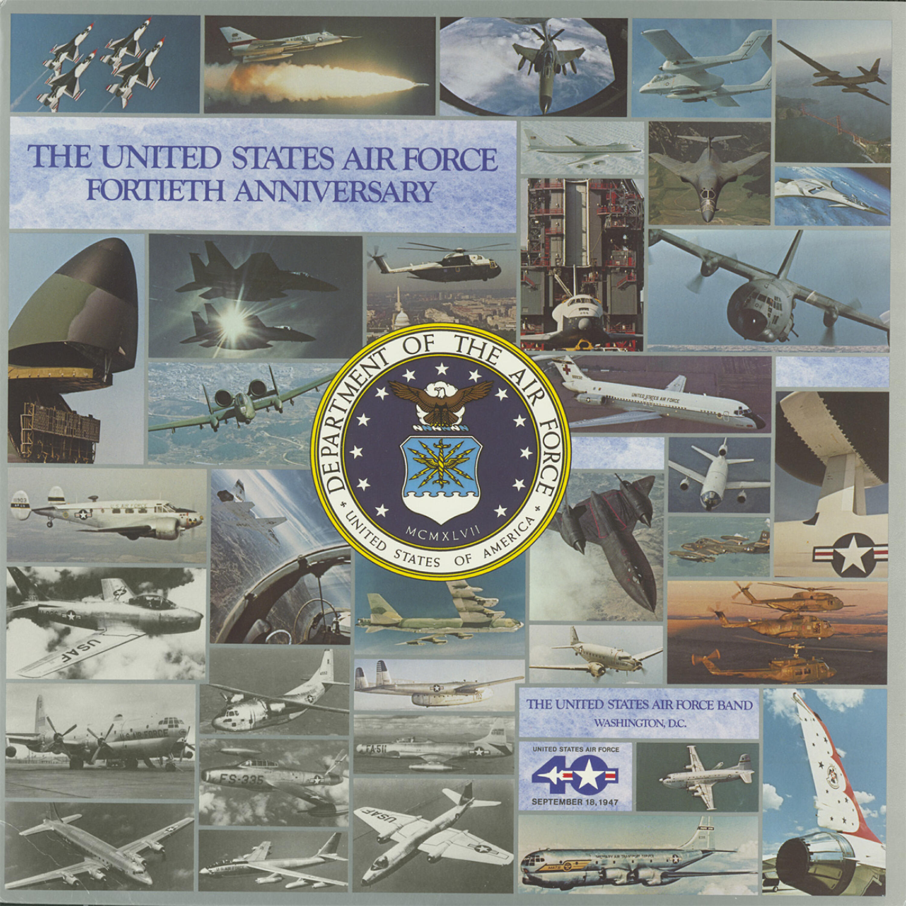 Релиз The United States Air Force Fortieth Anniversary