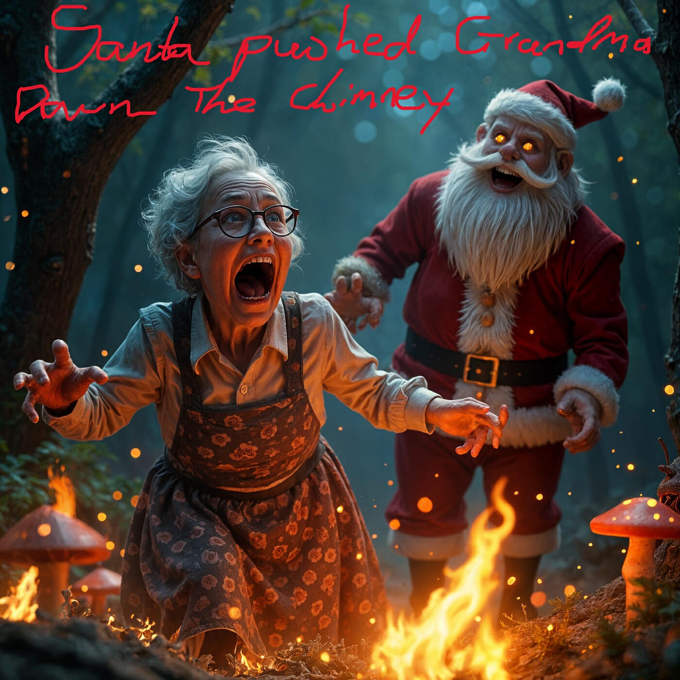 Релиз Santa Pushed Grandma Down the Chimney