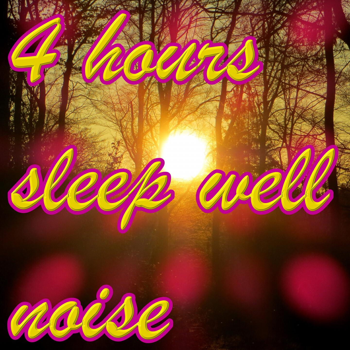 Релиз 4 hours sleep well noise