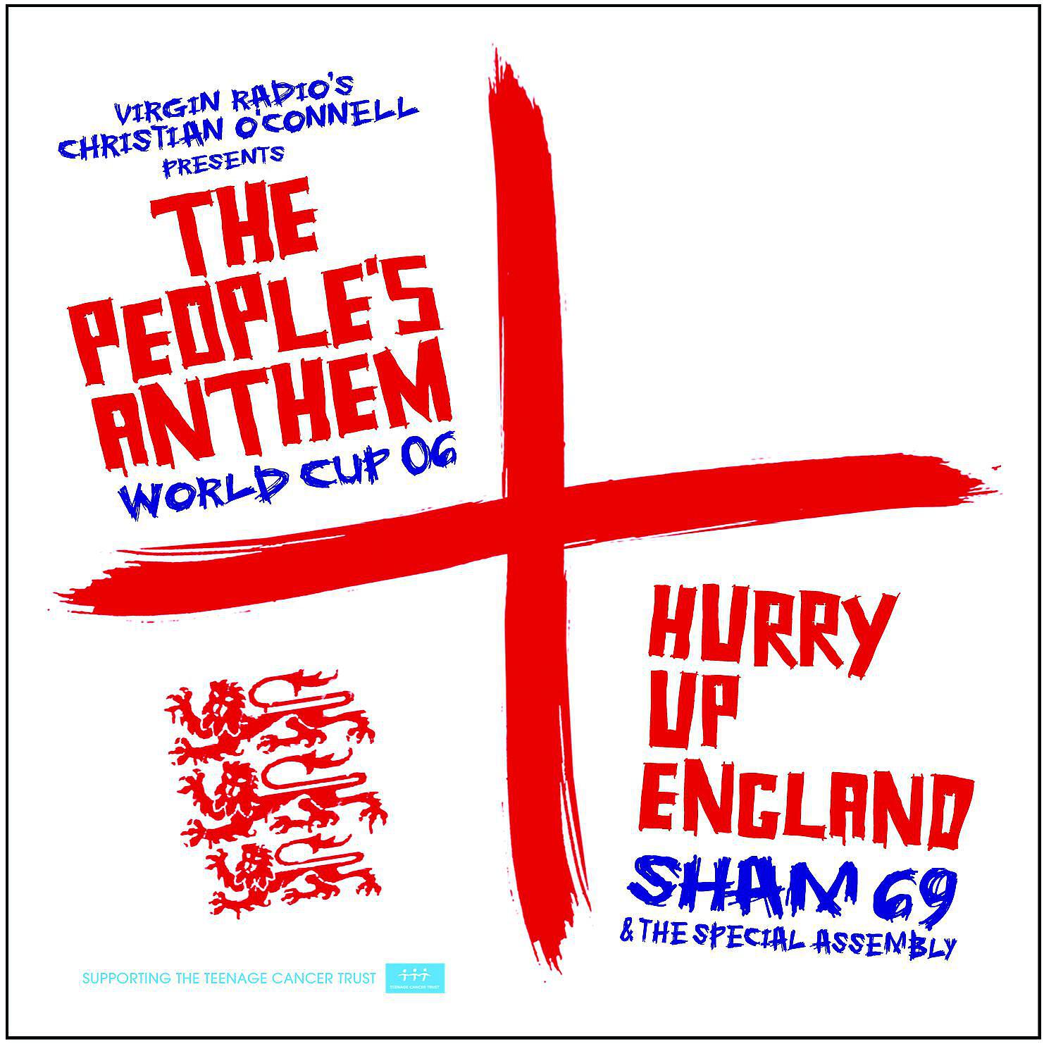 Релиз Hurry Up England - The People's Anthem (Instrumental Version)