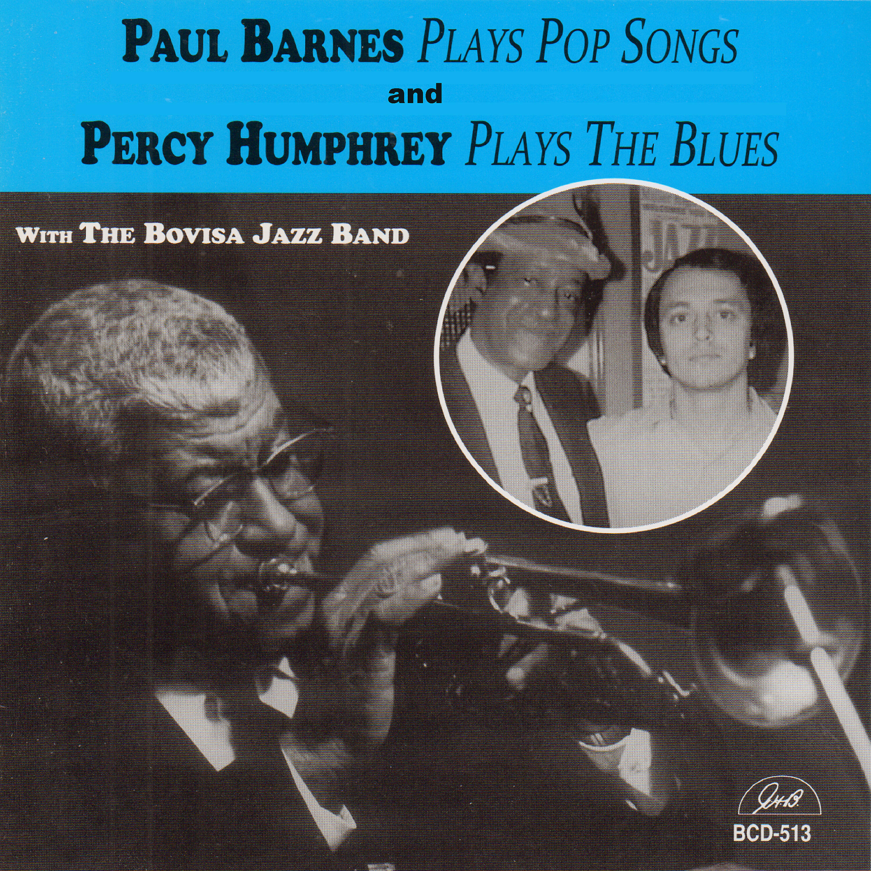 Релиз Paul Barnes Plays Pop Songs and Percy Humphrey Plays the Blues with the Bovisa Jazz Band