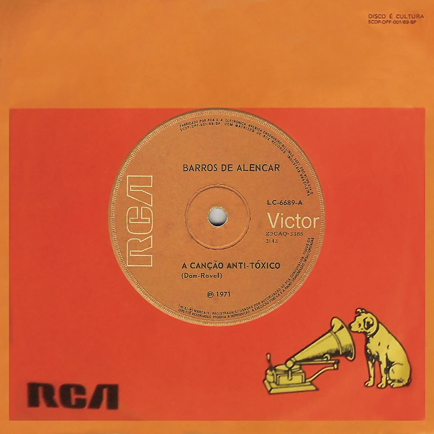 Релиз A Canção Anti-tóxico / Não Lhe Quero Mais